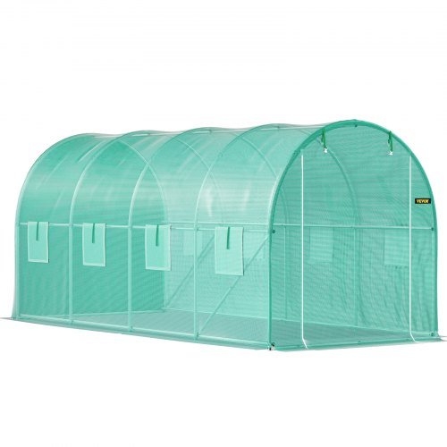 VEVOR VEVOR Walkin Tunnel Greenhouse Galvanized Frame & Waterproof