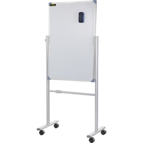 VEVOR Mobile Magnetic Whiteboard, 36 X 24 Inch, Double Sided, 360 ...