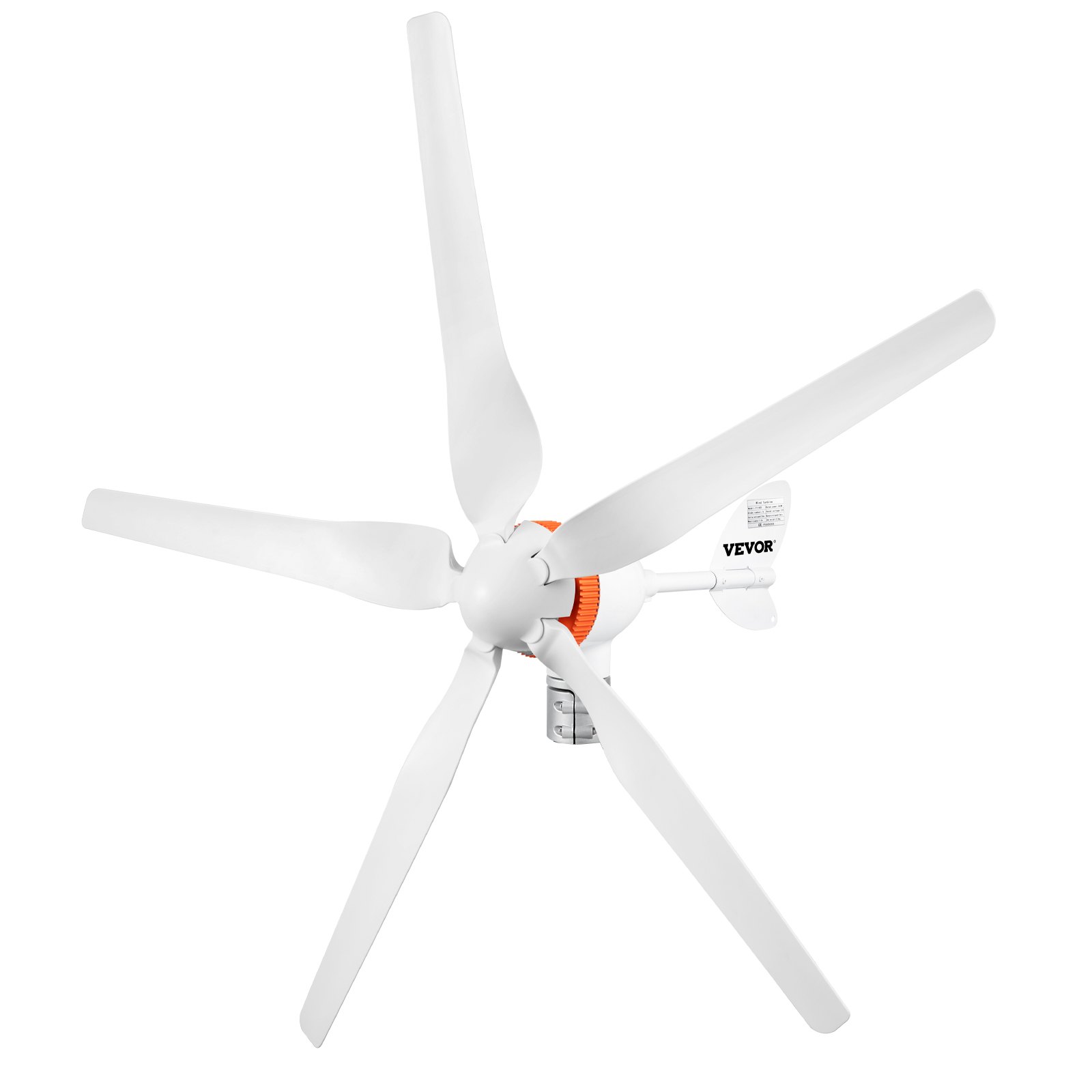 VEVOR Wind Turbine Generator, 12V/AC Wind Turbine Kit, 500W Wind Power
