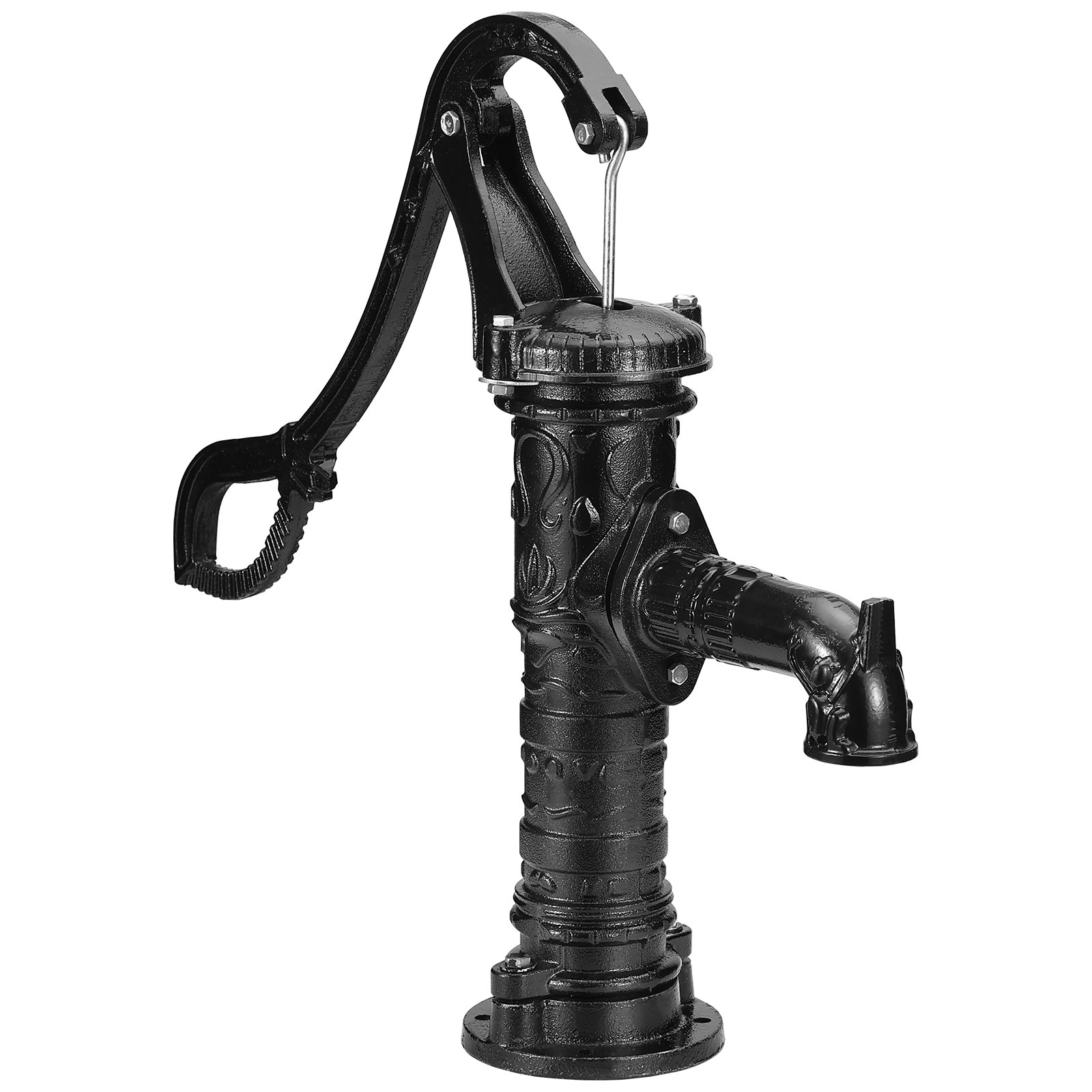 VEVOR Antique Hand Water Pump 14.6 x 5.9 x 25.6 inch Pitcher Pump w/Handle Cast Iron Well Pump w
