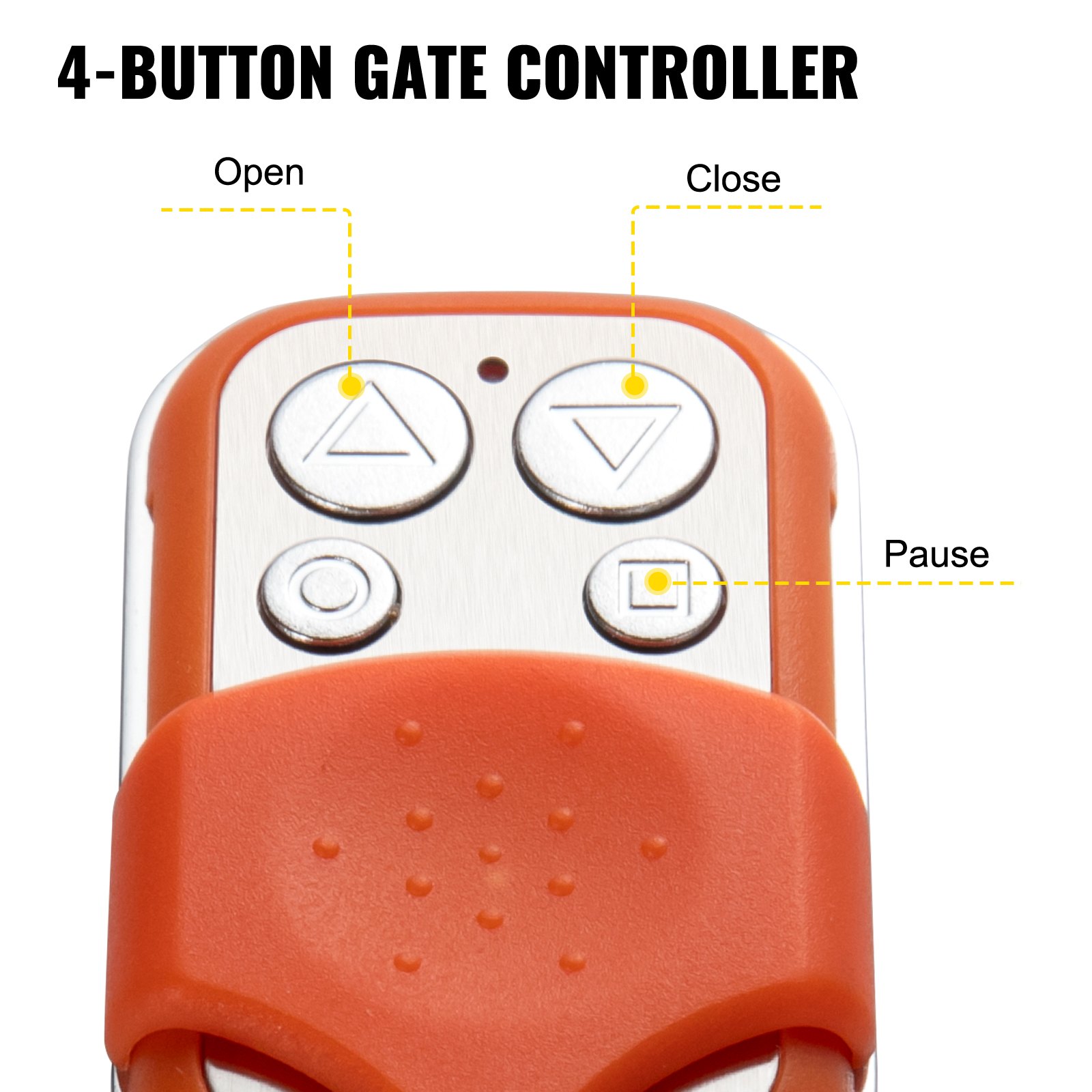 Vevor Gate Remote Control Gate Opener Remote 4 Button Sliding Gate