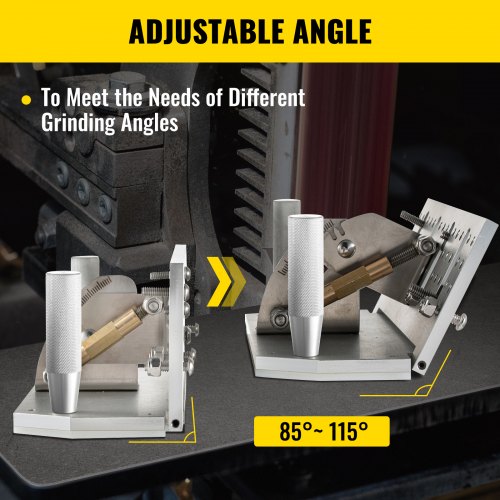 VEVOR Belt Grinder Knife Jig, 94/5'' Long Sharpening Locator, 85° 115