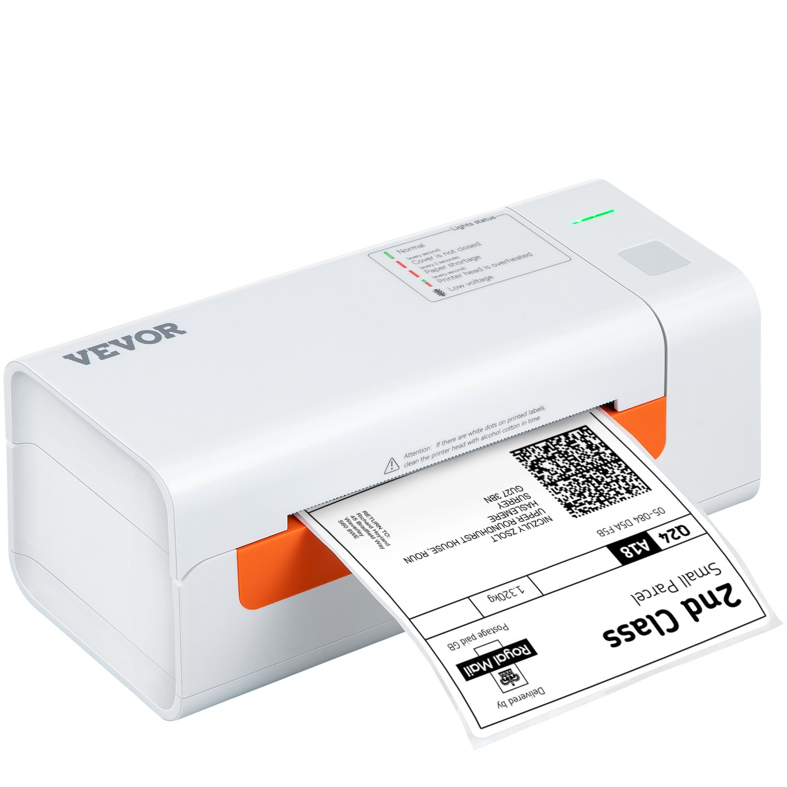 VEVOR Thermal Label Printer, Shipping Label Printer for 4" x 6" Labels