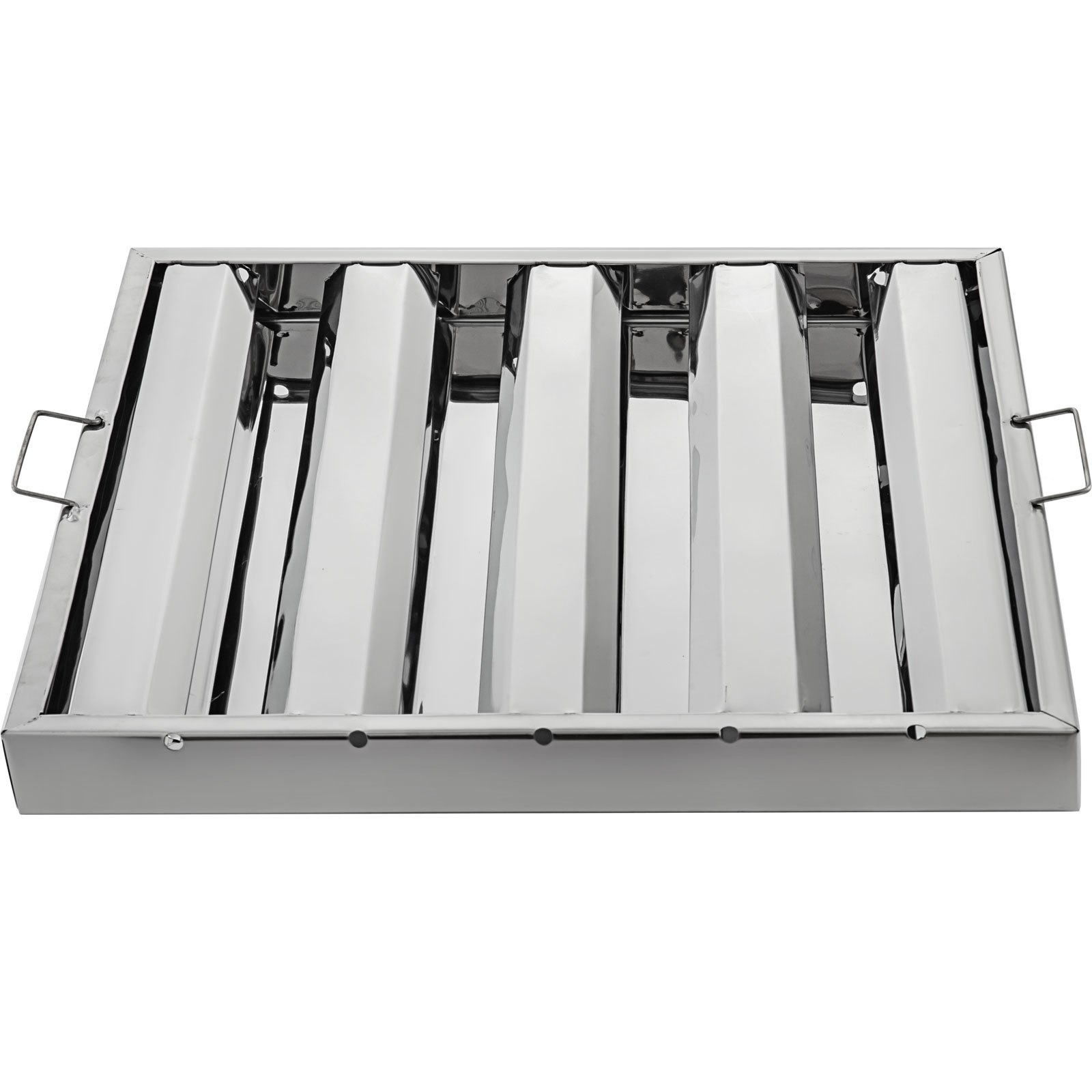 VEVOR Pack of 6 Hood Filters 19.5W x 19.5H Inch, 430 Stainless Steel 4