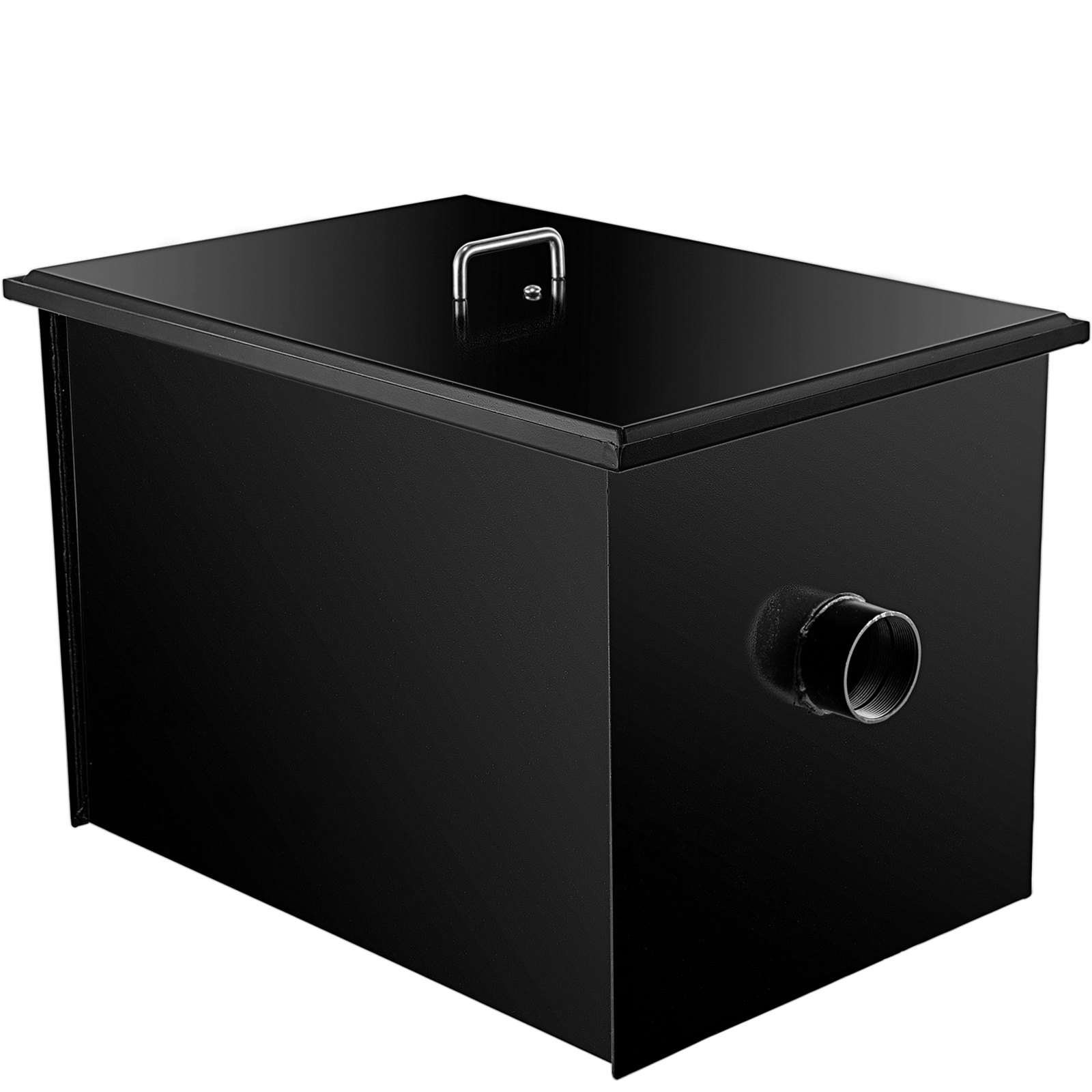 VEVOR Commercial Grease Interceptor 40 LB, Carbon Steel Grease Trap 20