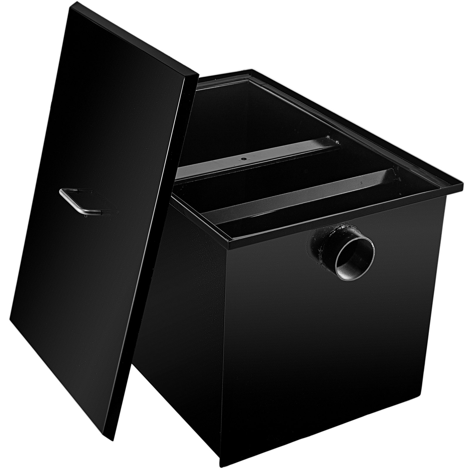 VEVOR Commercial Grease Interceptor 40 LB, Carbon Steel Grease Trap 20