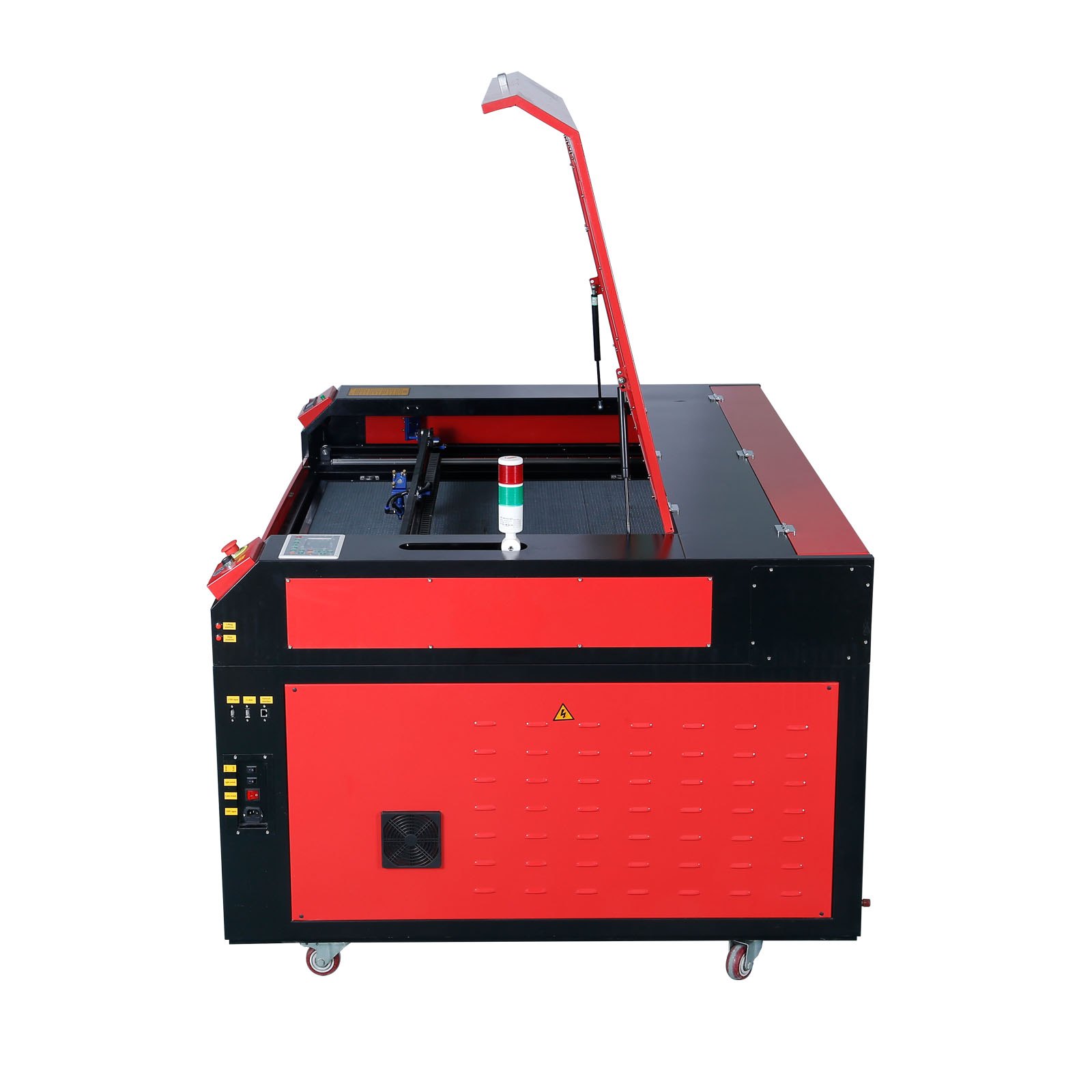 VEVOR 100W CO2 Laser Engraver, 24 X 35 In, 19.7 IPS Laser Cutter Machine With 2-Way Pass Air Assist, Compatible With LightBurn, CorelDRAW, AutoCAD, Windows, Mac OS, Linux, For Wood Acrylic - Foto 5
