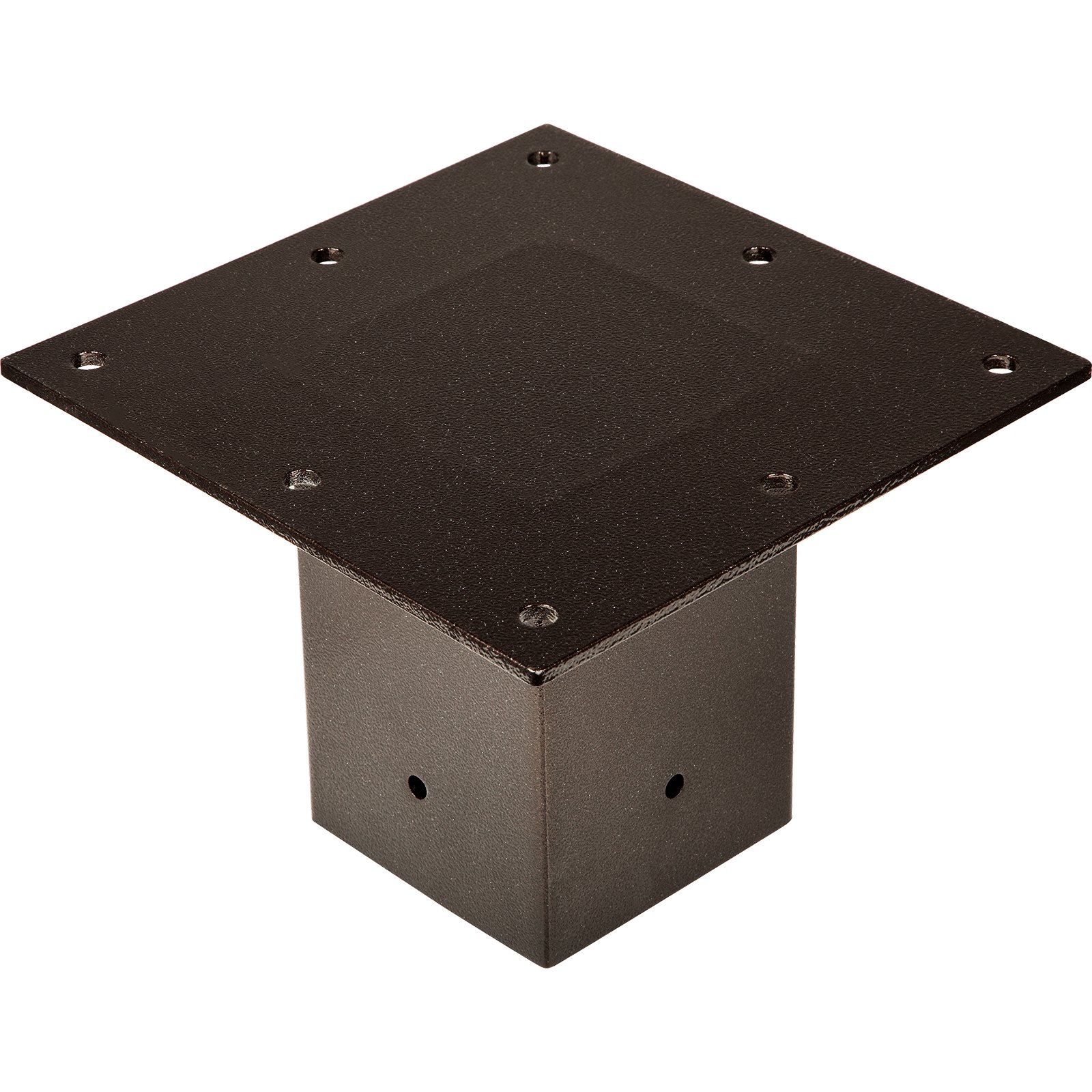 VEVOR Post Base, 4"x4" Mailbox Base Plate, Bronze PowderCoated Fence