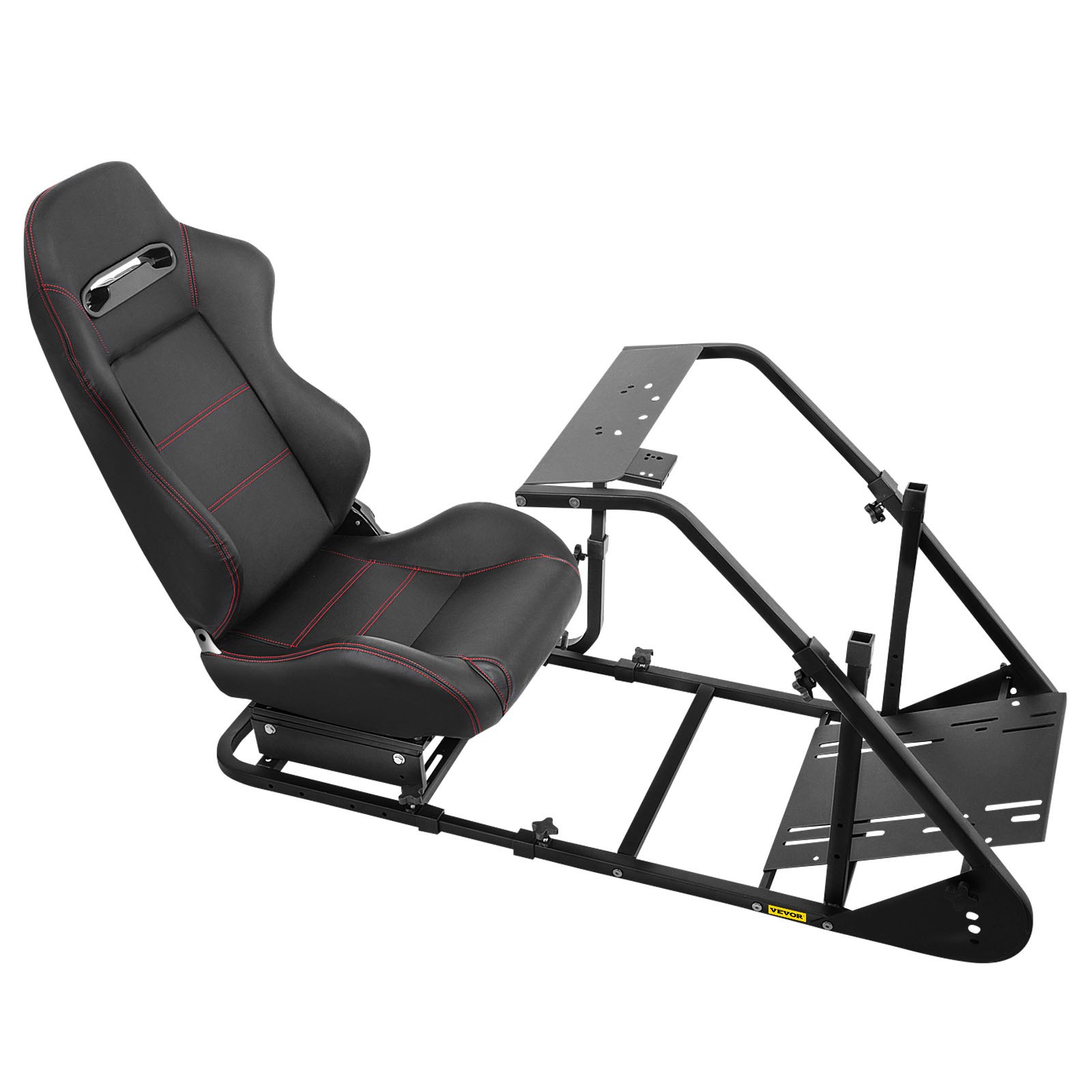 Rs6 Racing Simulator Cockpit Gaming Chair W/ Stand Stretchable Height ...