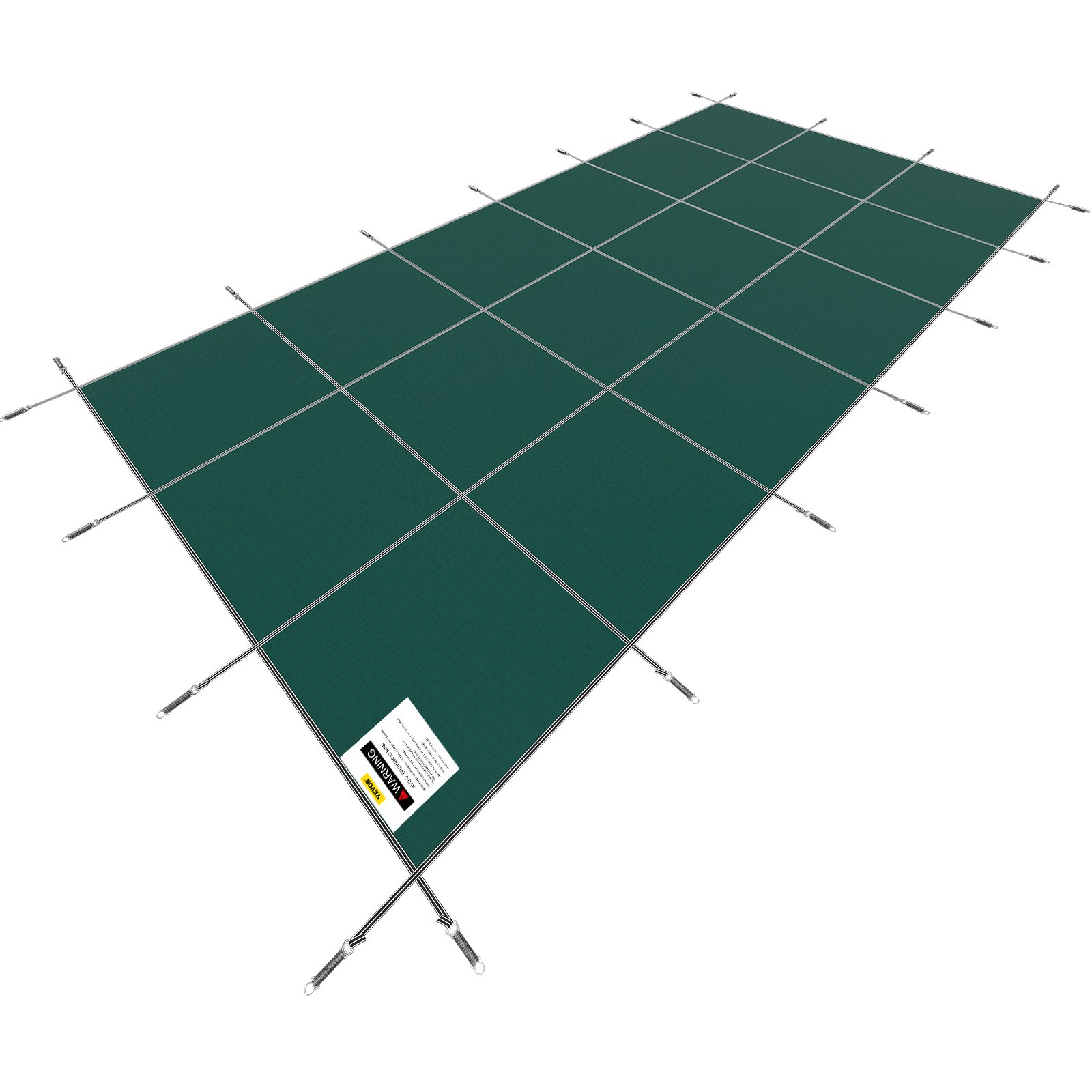 VEVOR Pool Safety Cover Fits 20x40ft Rectangle Inground Safety Pool ...