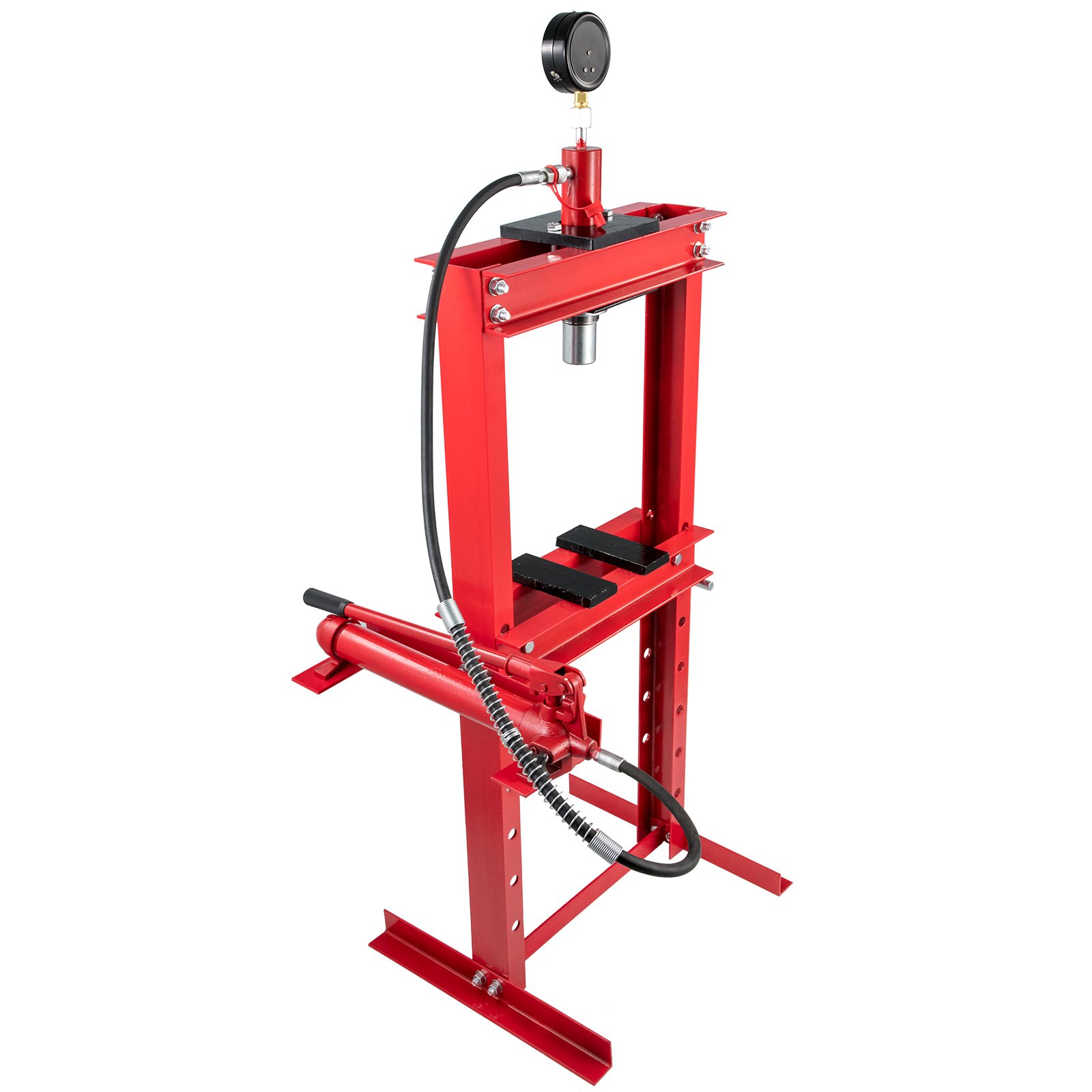 VEVOR Hydraulic Press 12 Ton Hydraulic Shop Floor Press with Heavy Duty ...