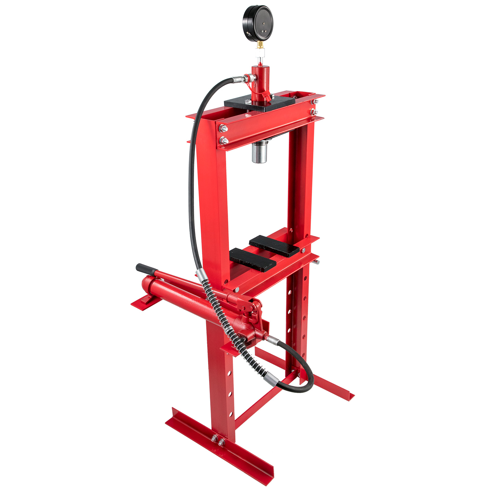 Hydraulic Press Shop Floor Press 12 Ton H-frame 26455 Lb W/ Heavy Duty ...