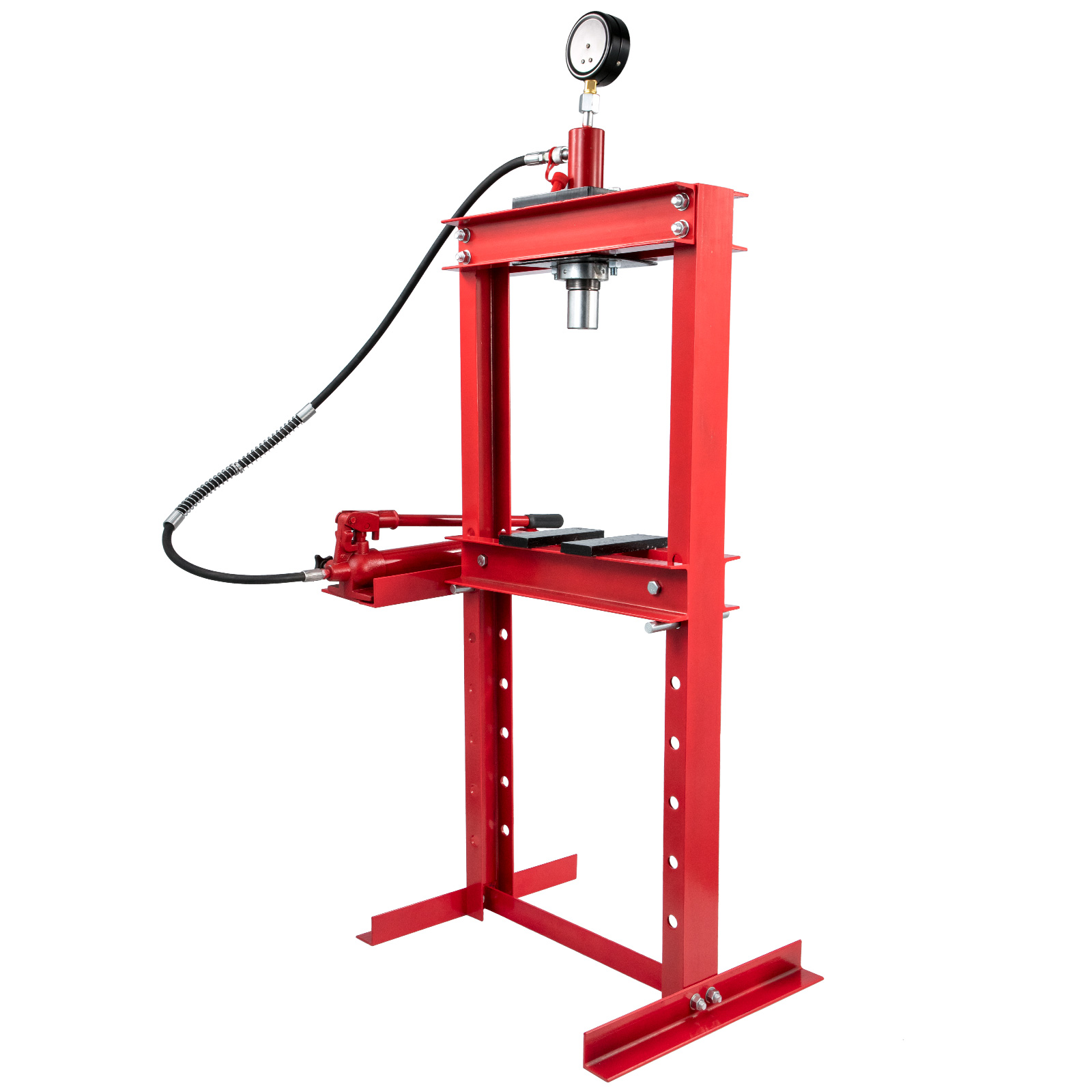 Hydraulic Press Shop Floor Press 12 Ton H-frame 26455 Lb W/ Heavy Duty ...