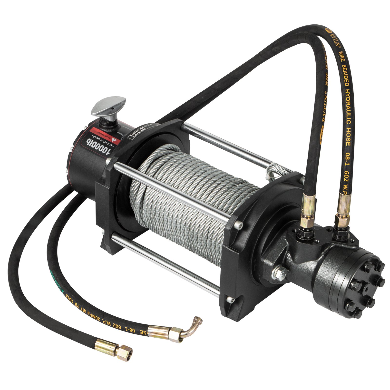Buy Vevor Industrial Hydraulic Winch 10000lbs Hydraulic Anchor Winch