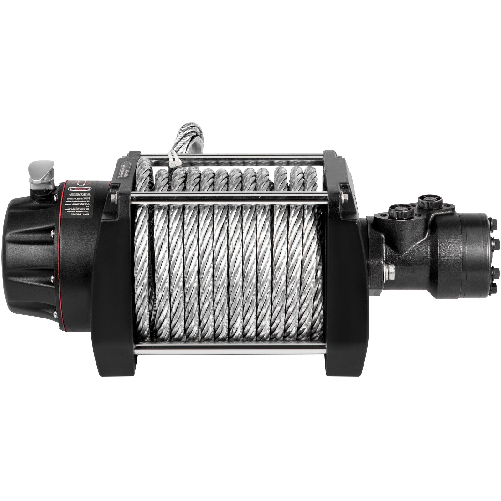VEVOR Industrial Hydraulic Winch 20,000lbs, Hydraulic Anchor Winch with