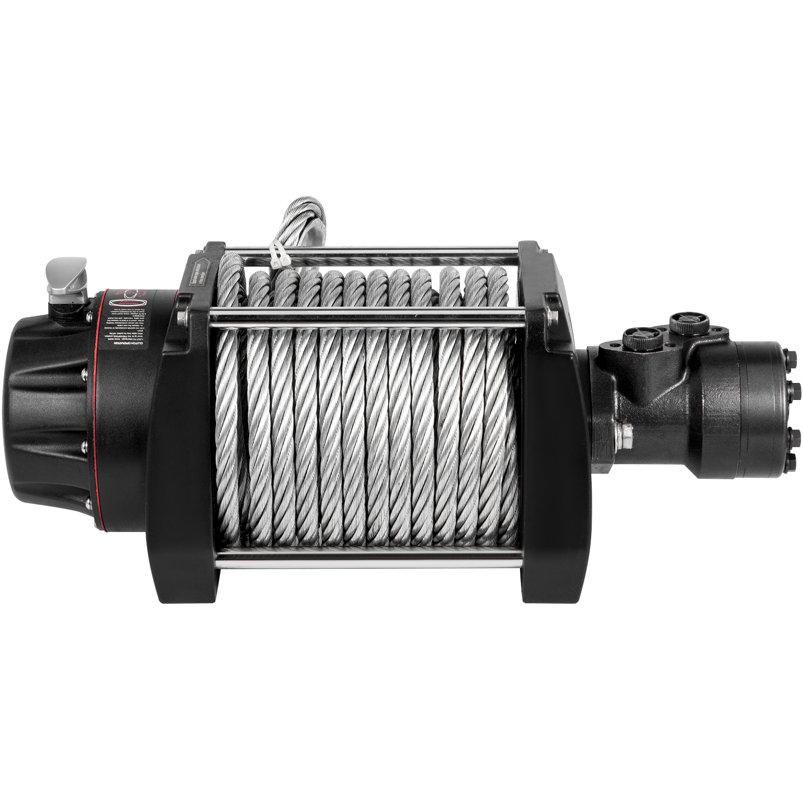 VEVOR Industrial Hydraulic Winch 20,000lbs, Hydraulic Anchor Winch with