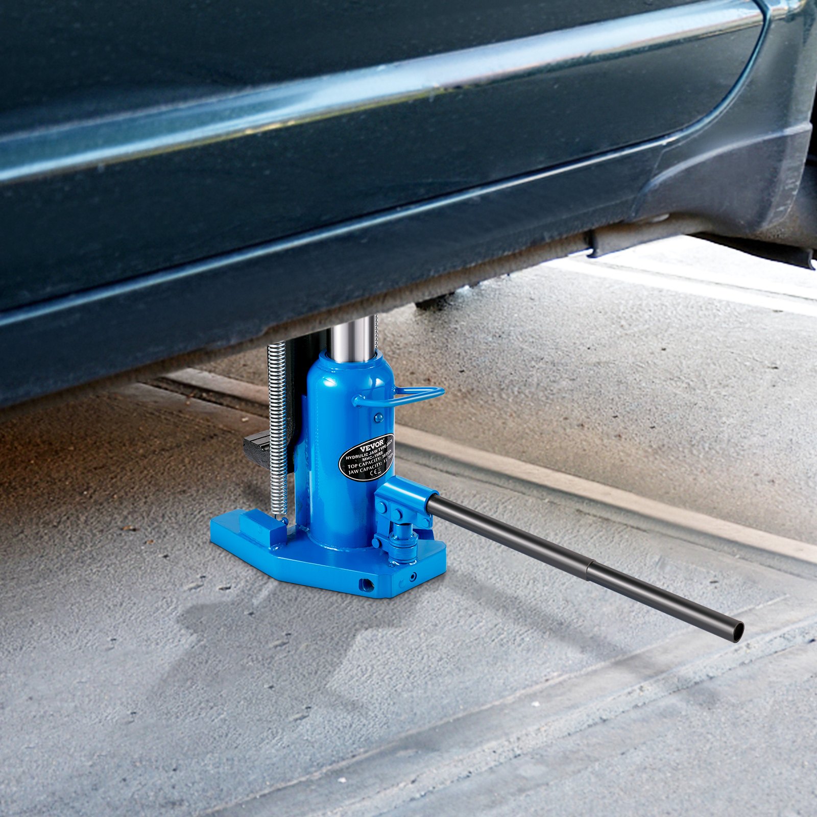 VEVOR Hydraulic Toe Jack, 15 Ton On Toe Toe Jack Lift, 30 Ton On Top