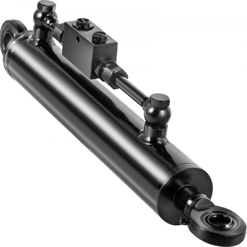 VEVOR Double Acting Hydraulic Cylinder 2” Bore, Top Link Hydraulic ...