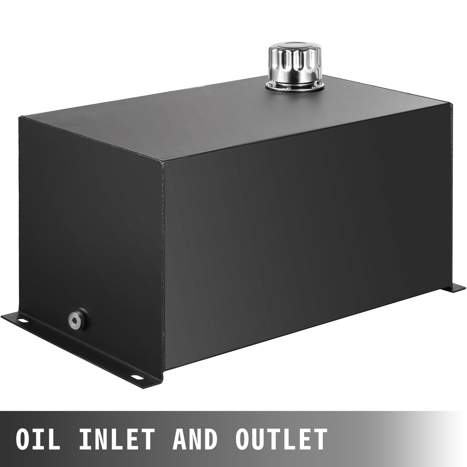 VEVOR Hydraulic Fluid Reservoir Tank 10 Gallon Hydraulic Oil Reservoir Hydraulic Steel Tank