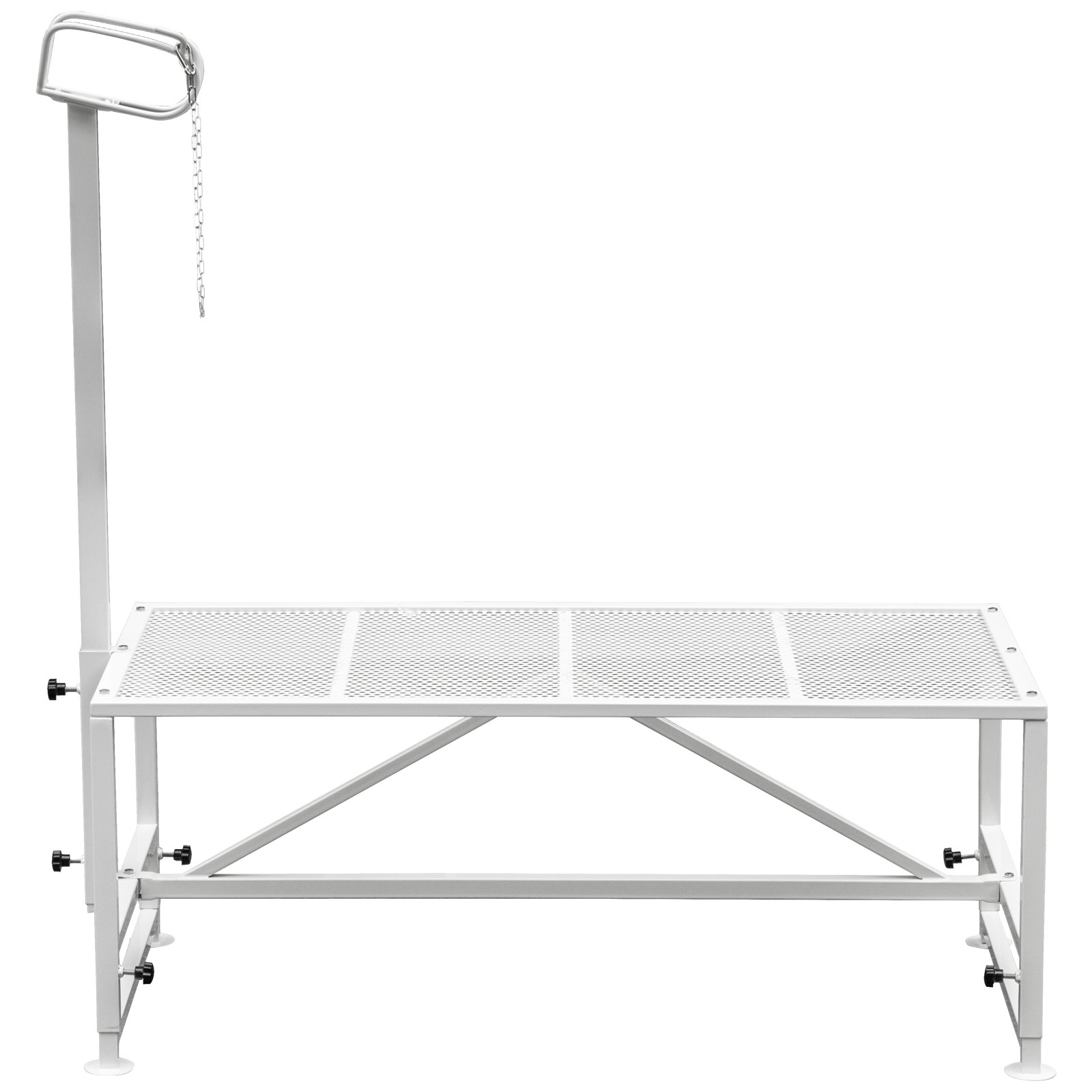 VEVOR Livestock Stand 51x23 inches, Trimming Stand with Straight Head