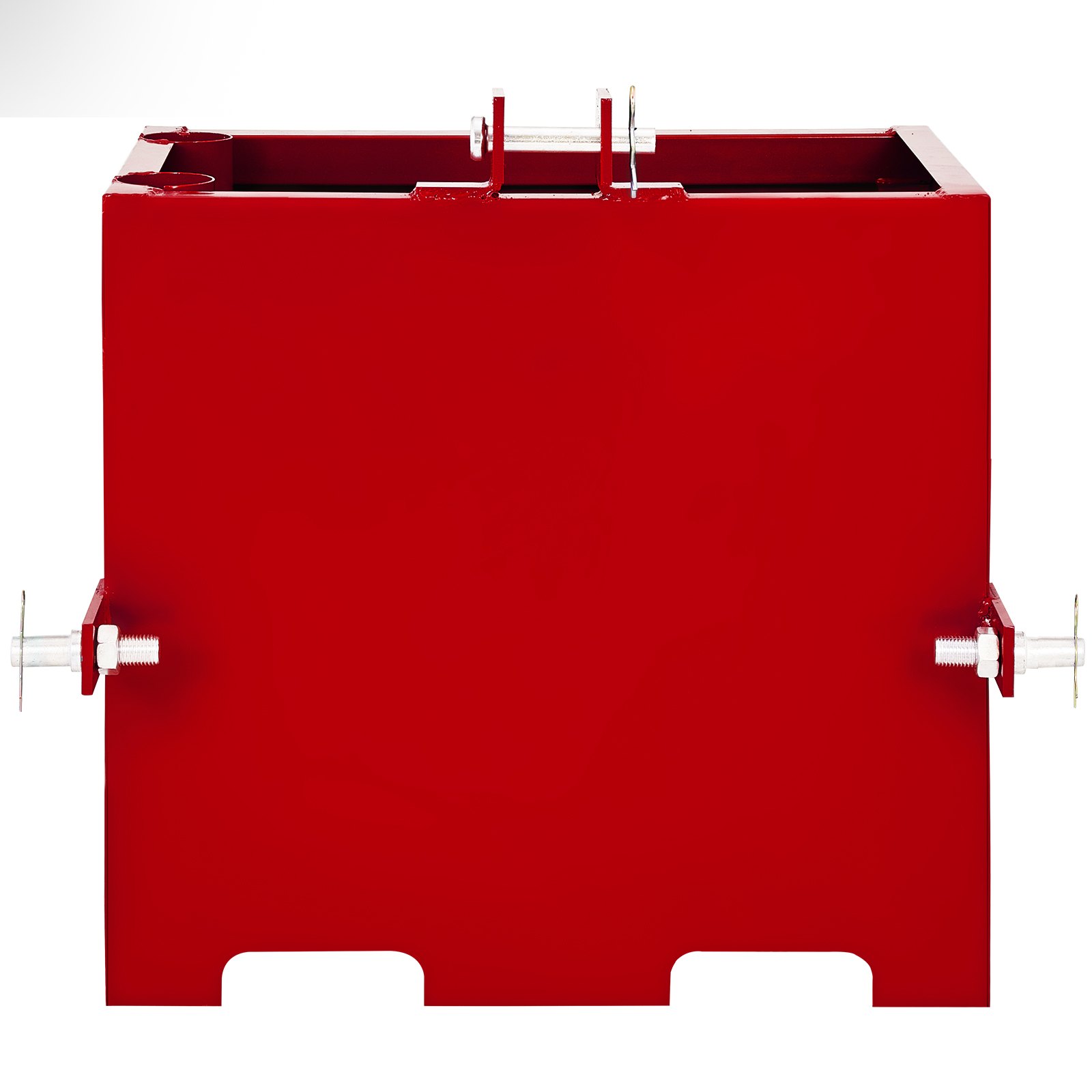 VEVOR 3 Point Ballast Box, 800lbs Capacity Hitch Ballast Box, Standard 2'' Hitch Receiver