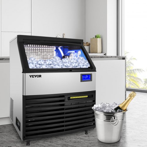 VEVOR Commercial Ice Maker Machine, 320LBS/24H ETL Approved Ice Machine