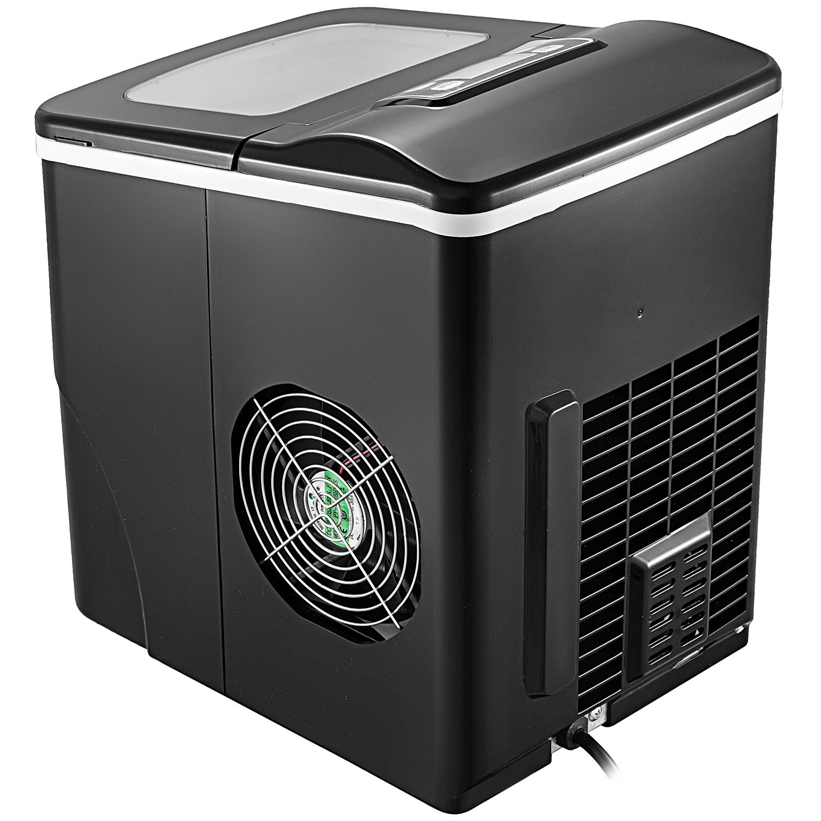 VEVOR Portable Ice Maker Countertop Bullet Ice 12KG(26LB)/24 H 2 Cube