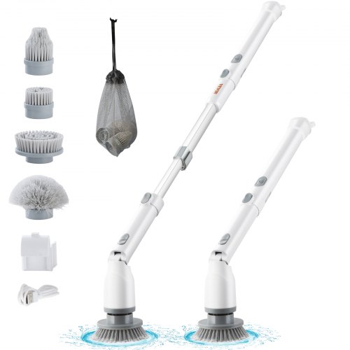 Electric Spin Scrubber, selling Homyeko Cleaning Brush with Long Handle 2 Speeds