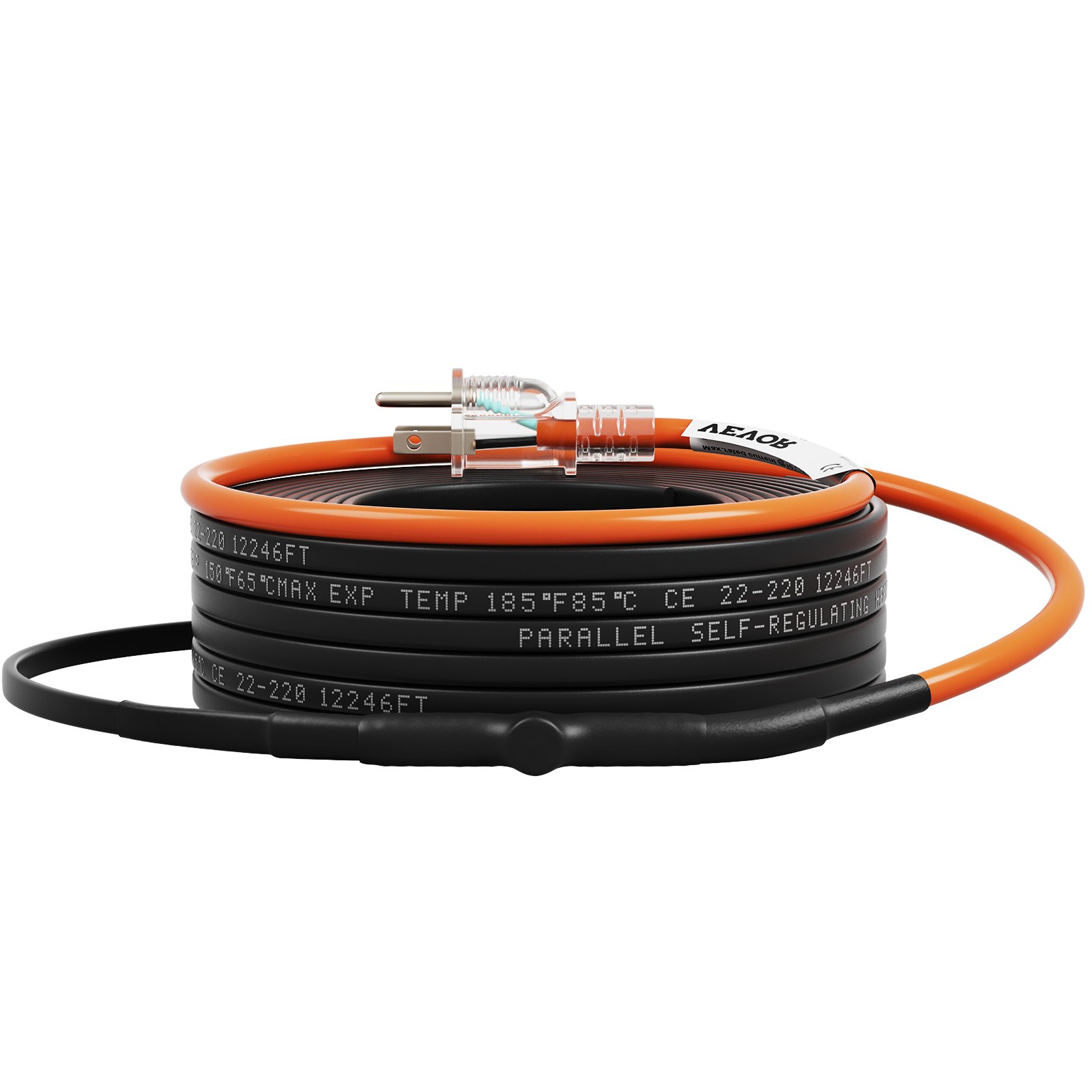 VEVOR SelfRegulating Pipe Heating Cable, 80feet 5W/ft Heat Tape for