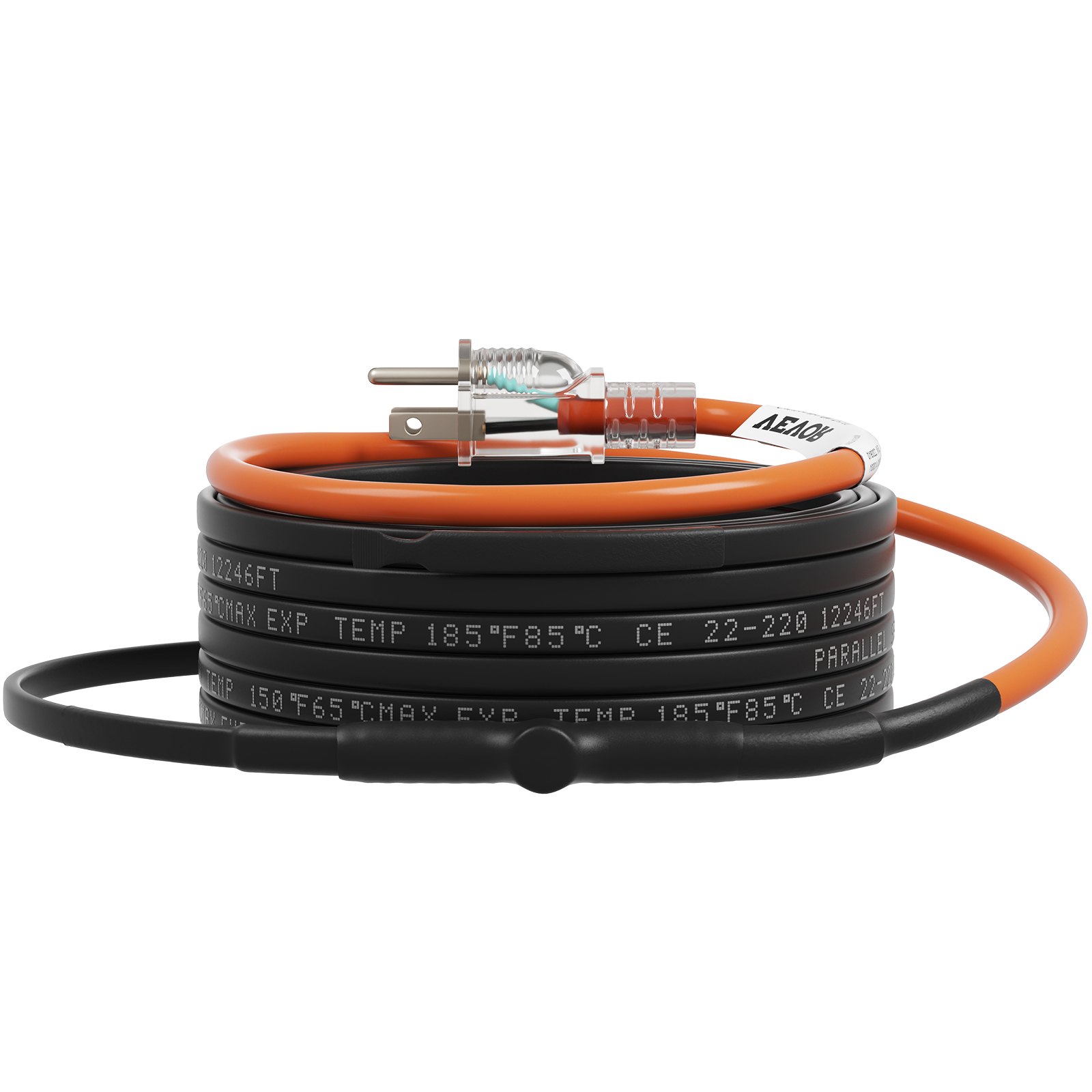 VEVOR SelfRegulating Pipe Heating Cable, 30feet 5W/ft Heat Tape for