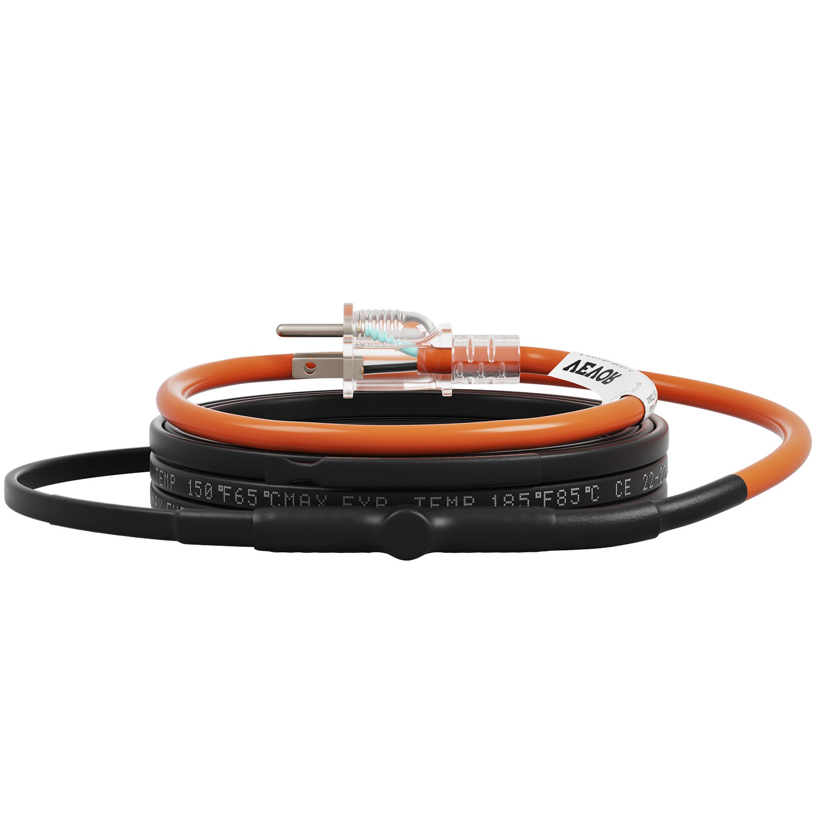 VEVOR SelfRegulating Pipe Heating Cable, 18feet 5W/ft Heat Tape for