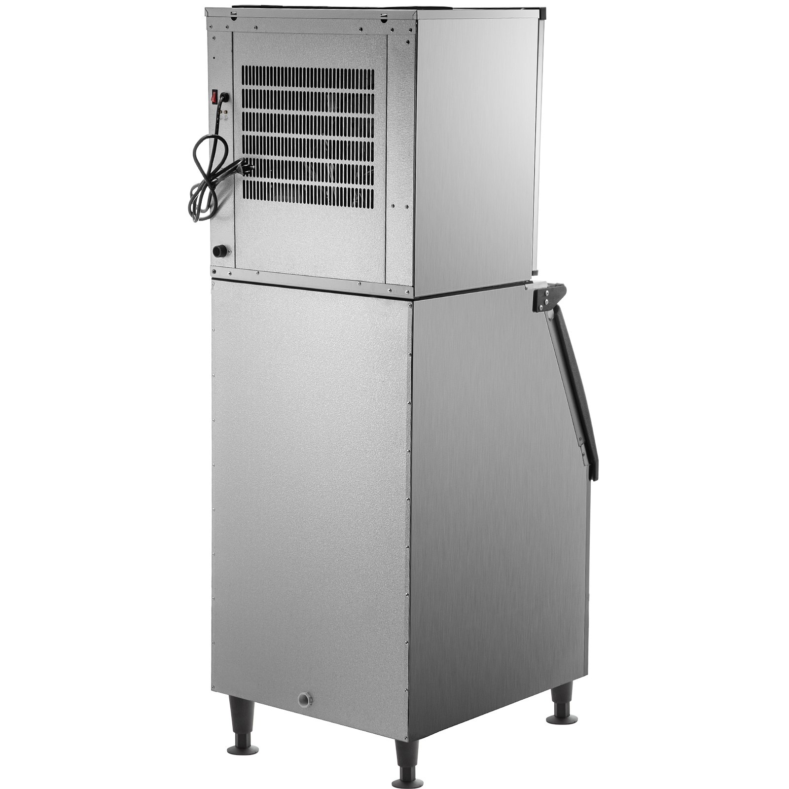VEVOR 110V Commercial Ice Maker 360LB/24H, Industrial Modular Stainless