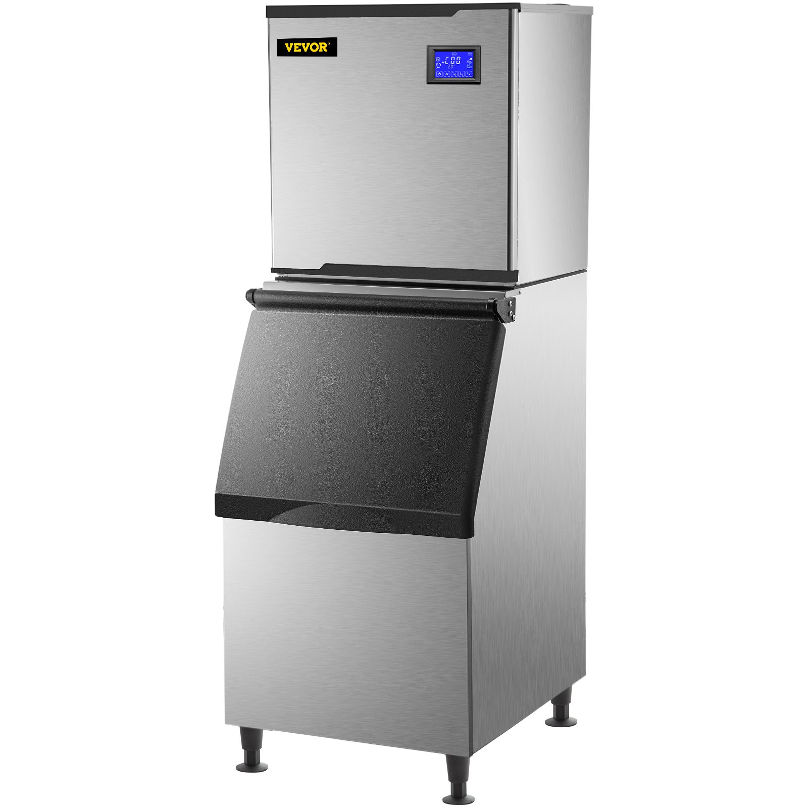 VEVOR 110V Commercial Ice Maker 360LB/24H, Industrial Modular Stainless