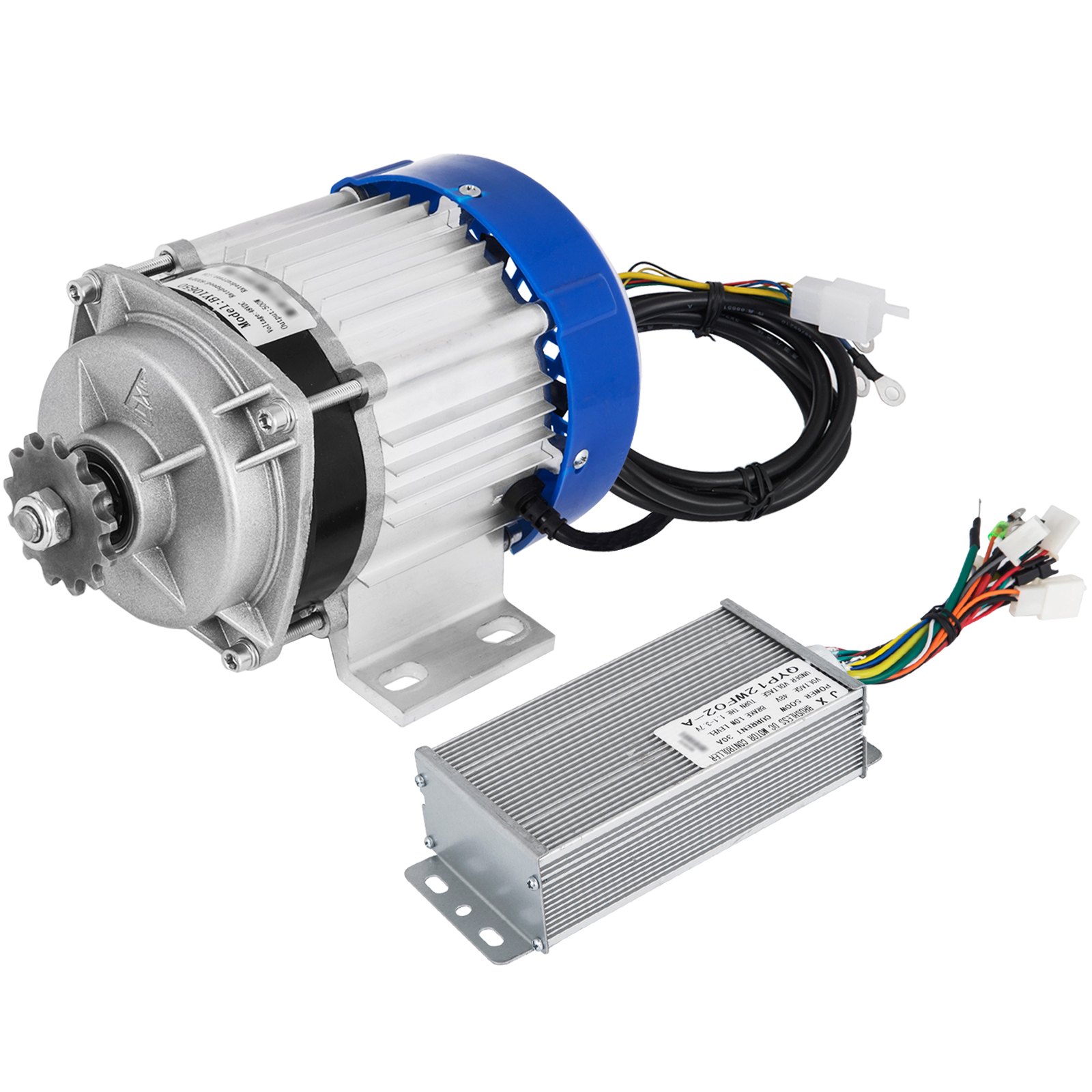 VEVOR VEVOR 48V 500W DC Motor Electric Motor 600 RPM Rated Speed
