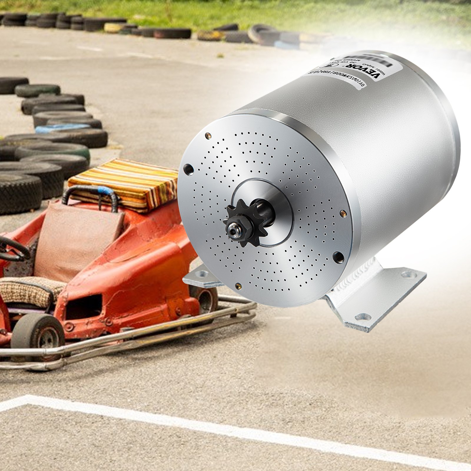 VEVOR Brushless Motor Go Kart Electric Motor For Go Kart 48v 2000w W