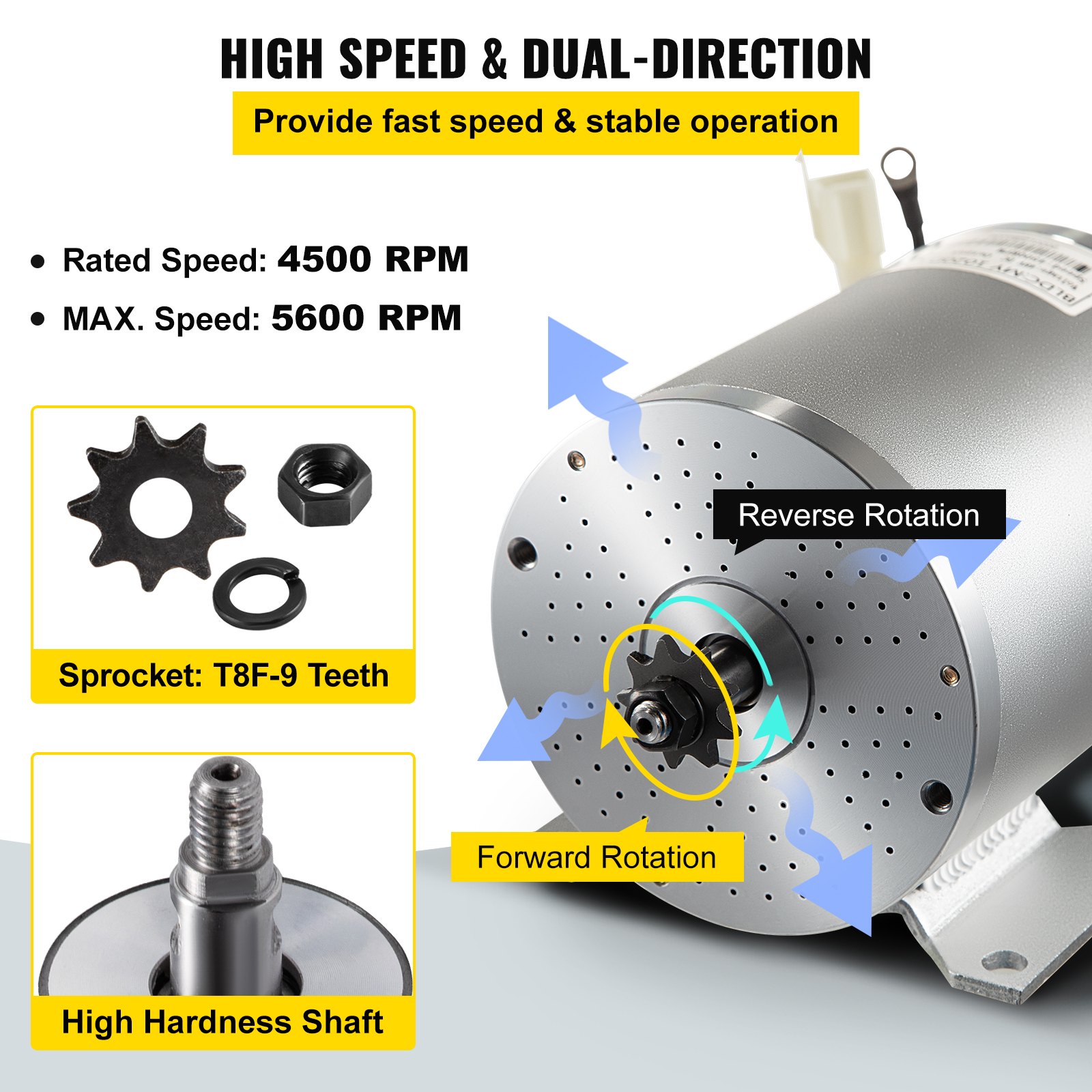 What motors are compatible with this electric scooter for a 48v build