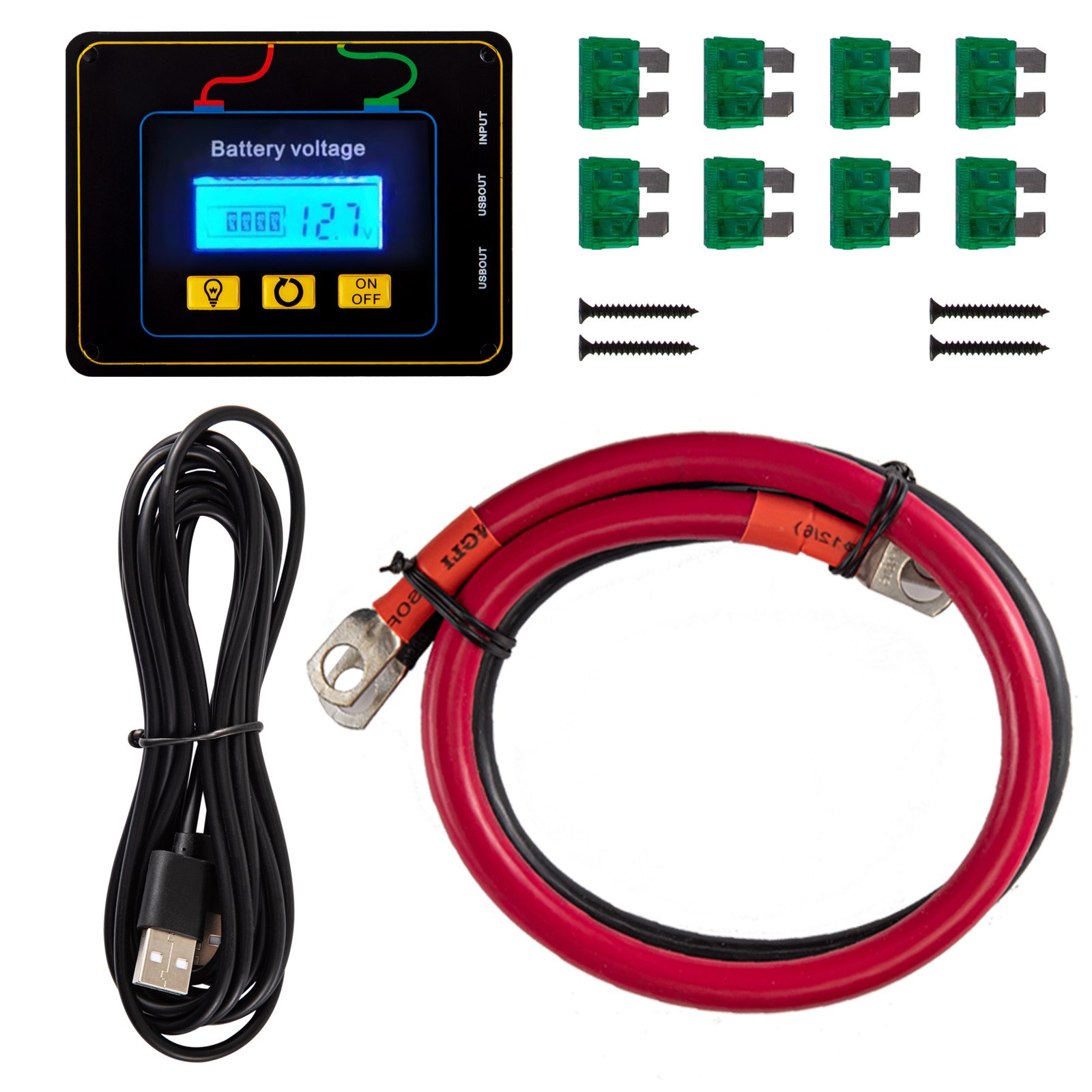 VEVOR VEVOR Power Inverter Modified Sine Wave Inverter 2000W DC 12V to