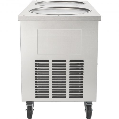VEVOR Fried Ice Cream Roll Machine Commercial Ice Roll Maker for Yogurt
