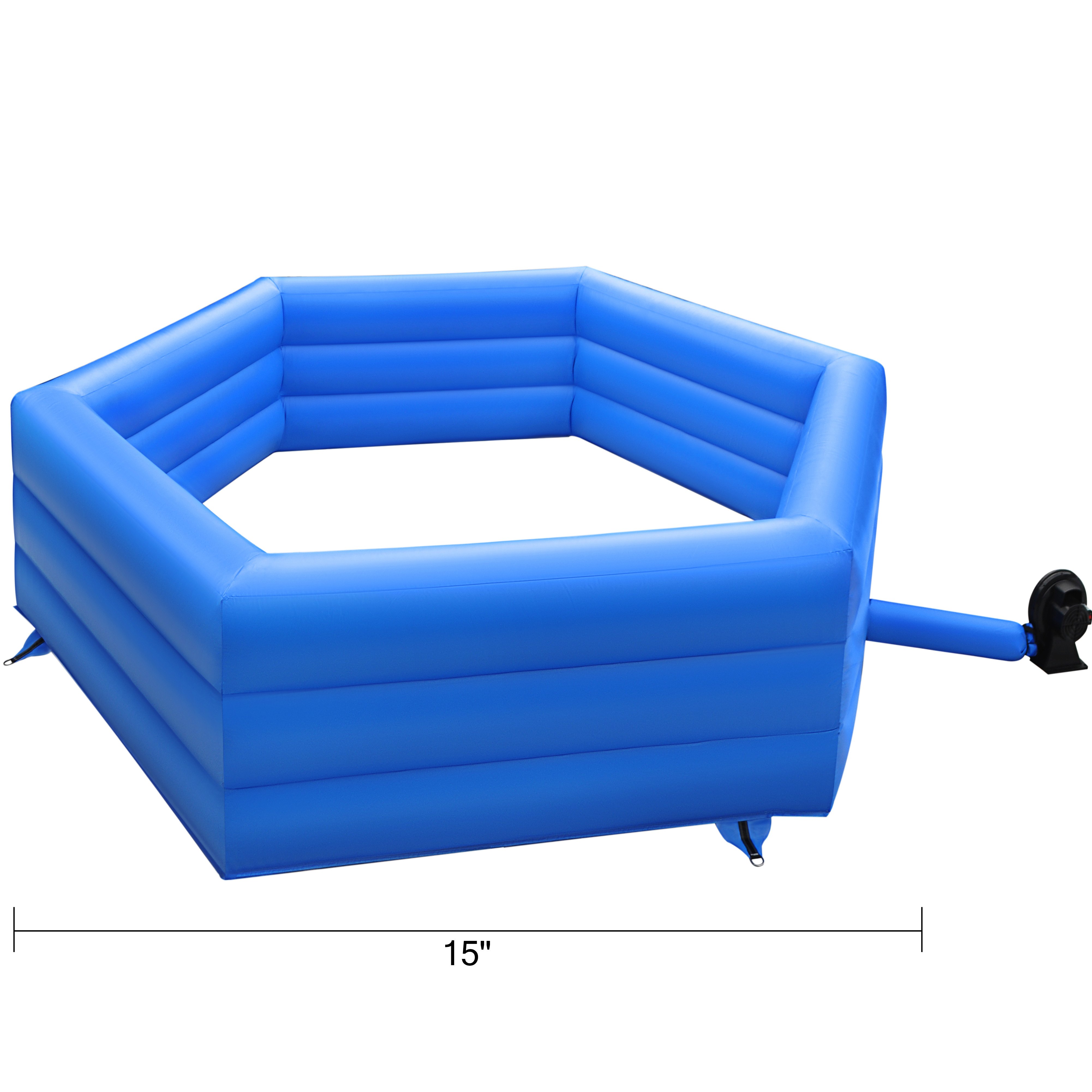VEVOR 15 ft Gaga Ball Pit, Inflatable with Electric Air Pump, Gagaball