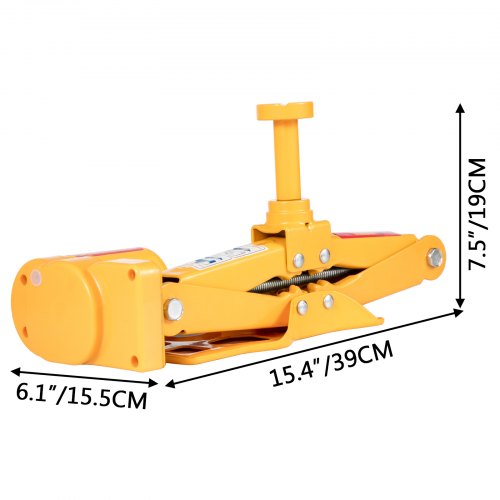 Electric Jack Electric Car Jack 3 Ton 6600 LBS Scissor Car Jack 12V 120
