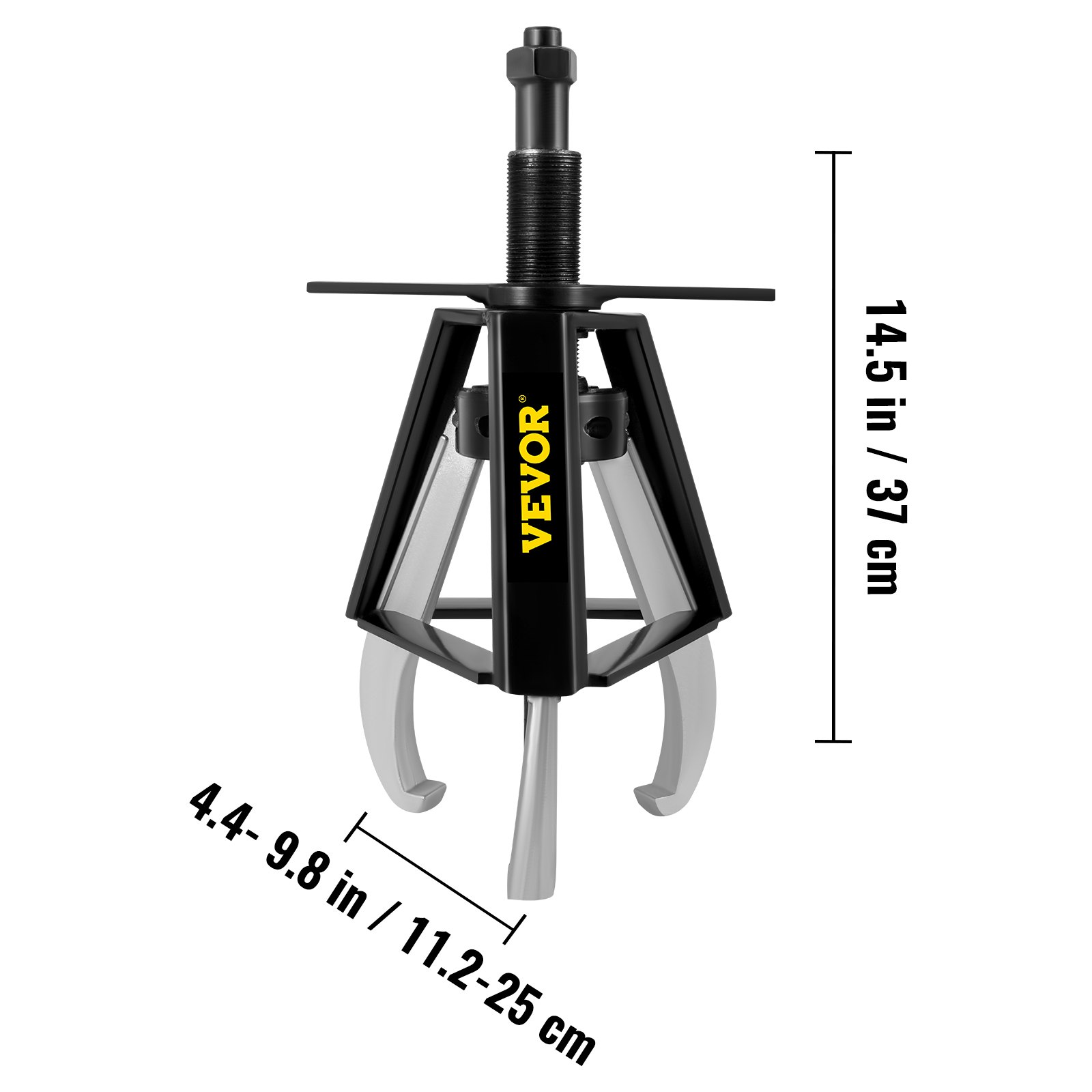 VEVOR 3 Jaw Gear Puller, 10 Ton/22040 LBS Capacity Manual Puller,11