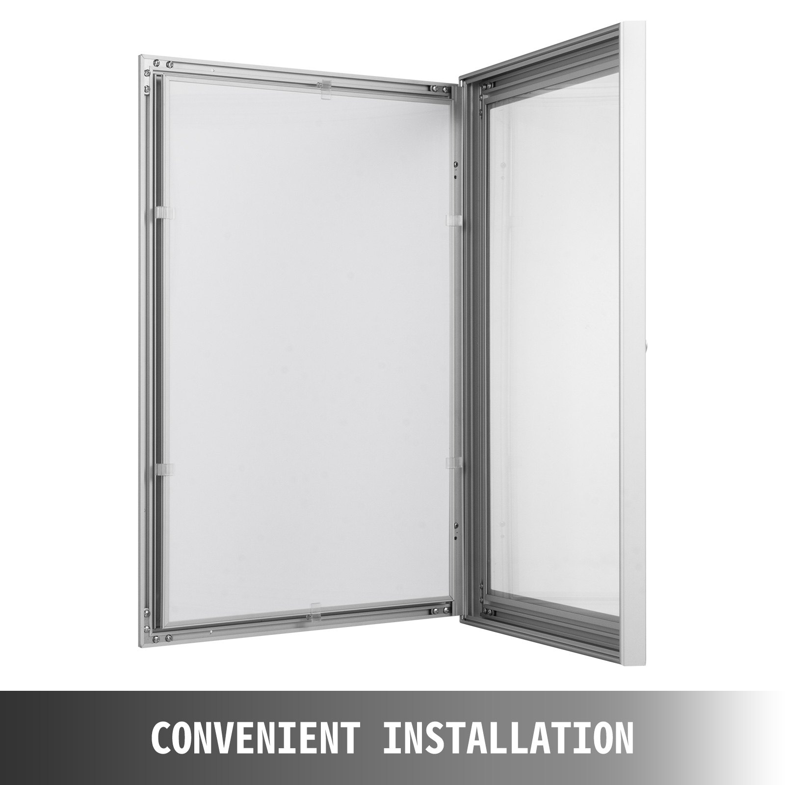 VEVOR A1 Lockable Poster Frame 26"x19.3" Black WaterProof Movie Poster