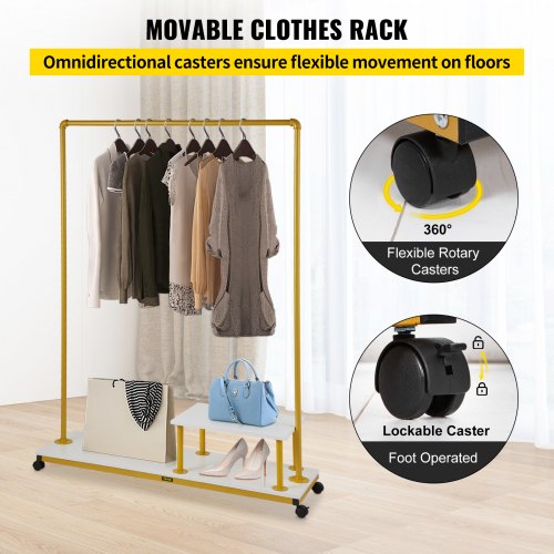 VEVOR Clothing Garment Rack, 47.2
