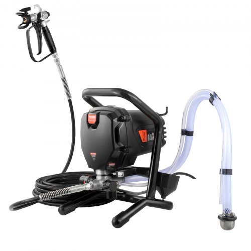 VEVOR Stand Airless Paint Sprayer 750W 3000PSI High Efficiency Electric Airless Sprayer Fine And Even Painting Effect Handheld Paint Sprayers for Home Interior and Exterior Furniture and Fences