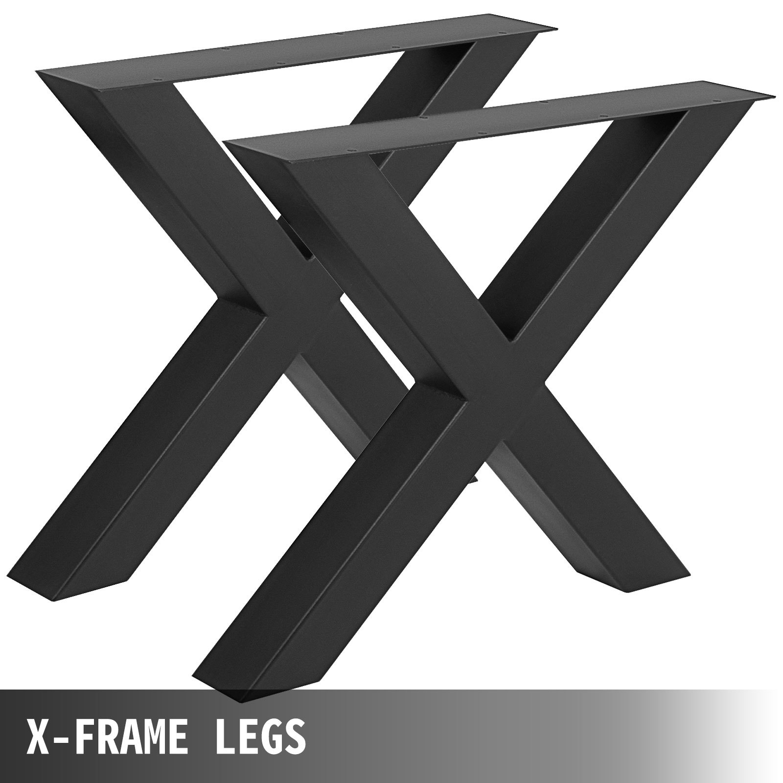 2x Table Legs Metal Dining Table Leg 28.3"x 29.9"xstyle Bench Legs