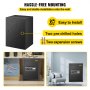 VEVOR Security Safe 2.1 Cubic Feet Electronic Safe Box with Electronic ...