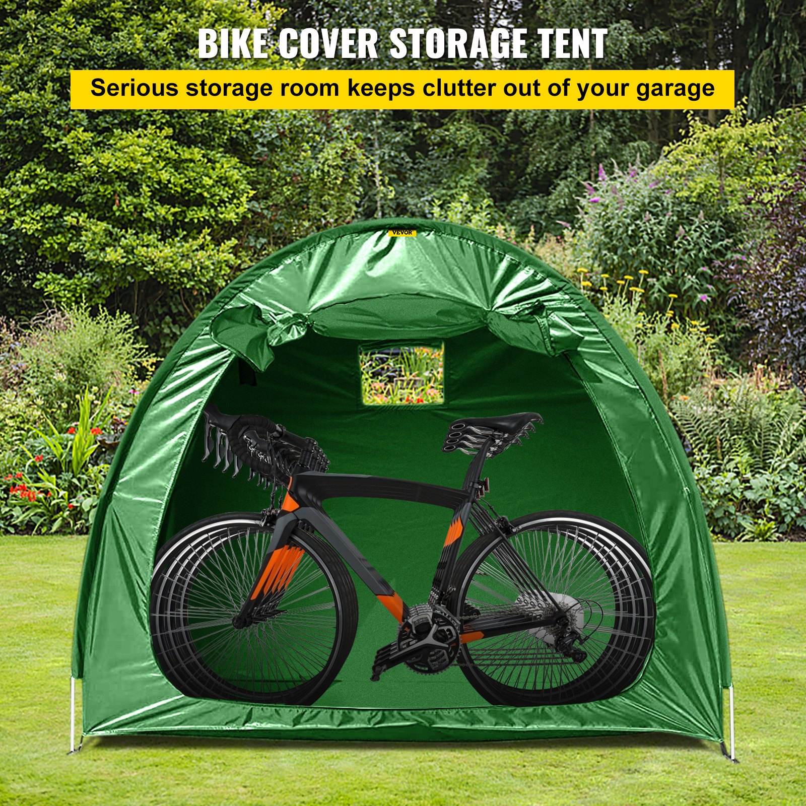 VEVOR Bicycle Storage Tent Bike Storage Cover Large Waterproof Shed w