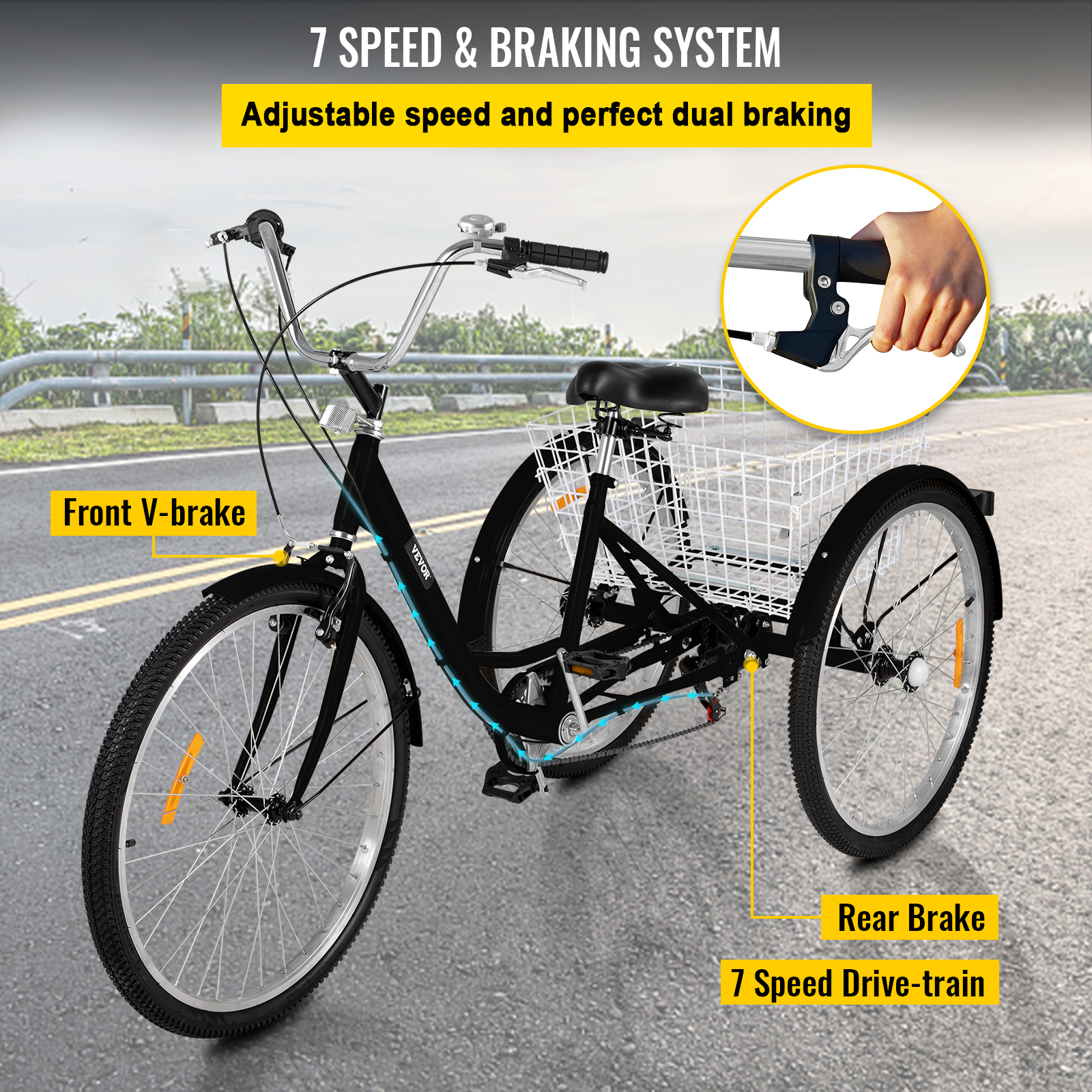 vevor tricycle