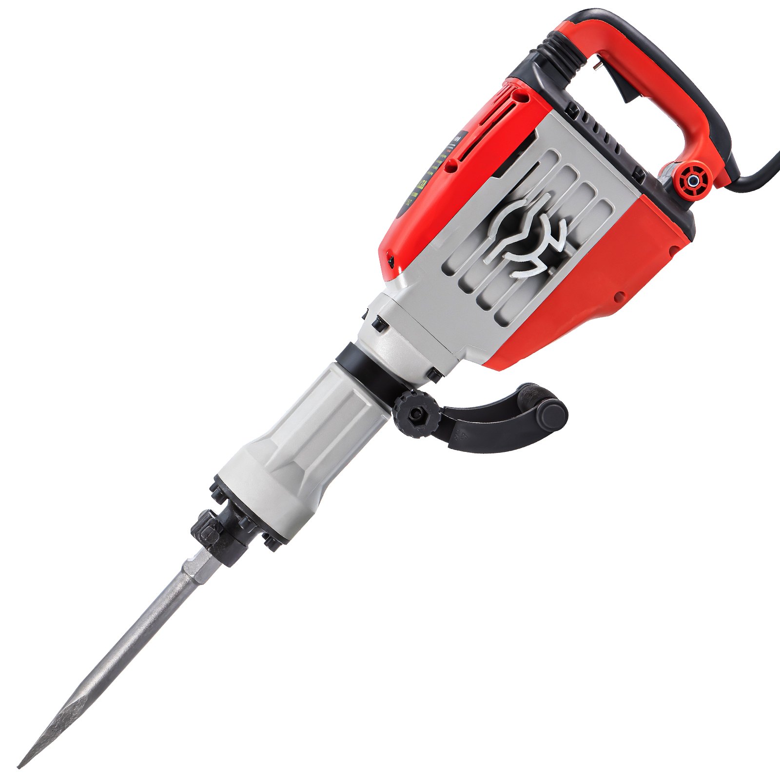 VEVOR Demolition Jack Hammer, 3800W 1800BPM, 11/8" Hex Heavy Duty