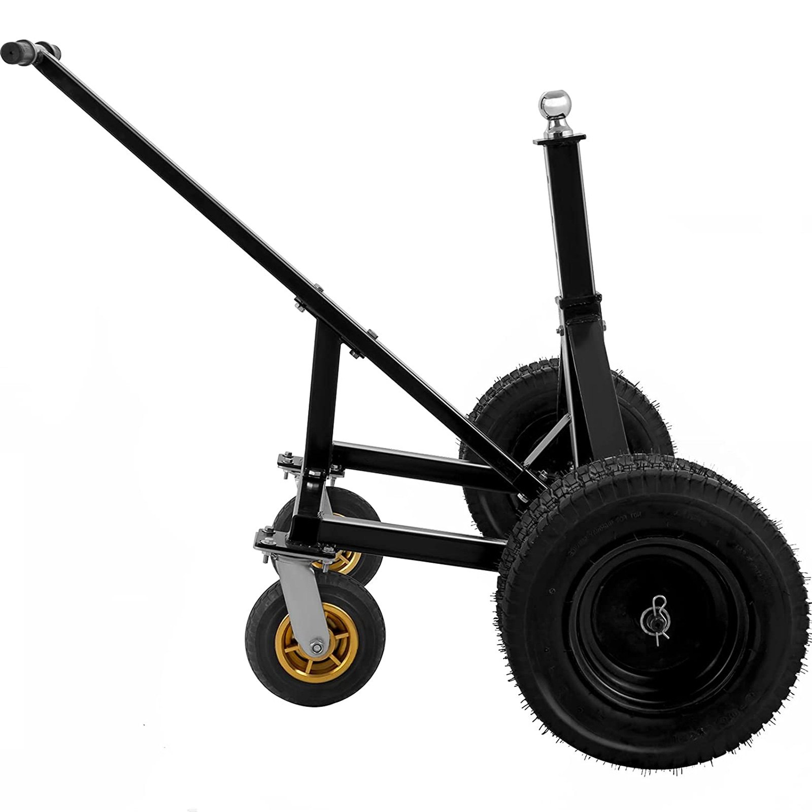 VEVOR Adjustable Trailer Dolly, 1500 Lbs Capacity Trailer Mover Dolly